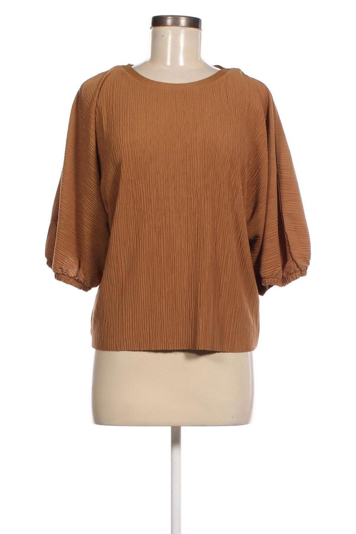 Γυναικεία μπλούζα Orsay, Μέγεθος L, Χρώμα Καφέ, Τιμή 6,39 €