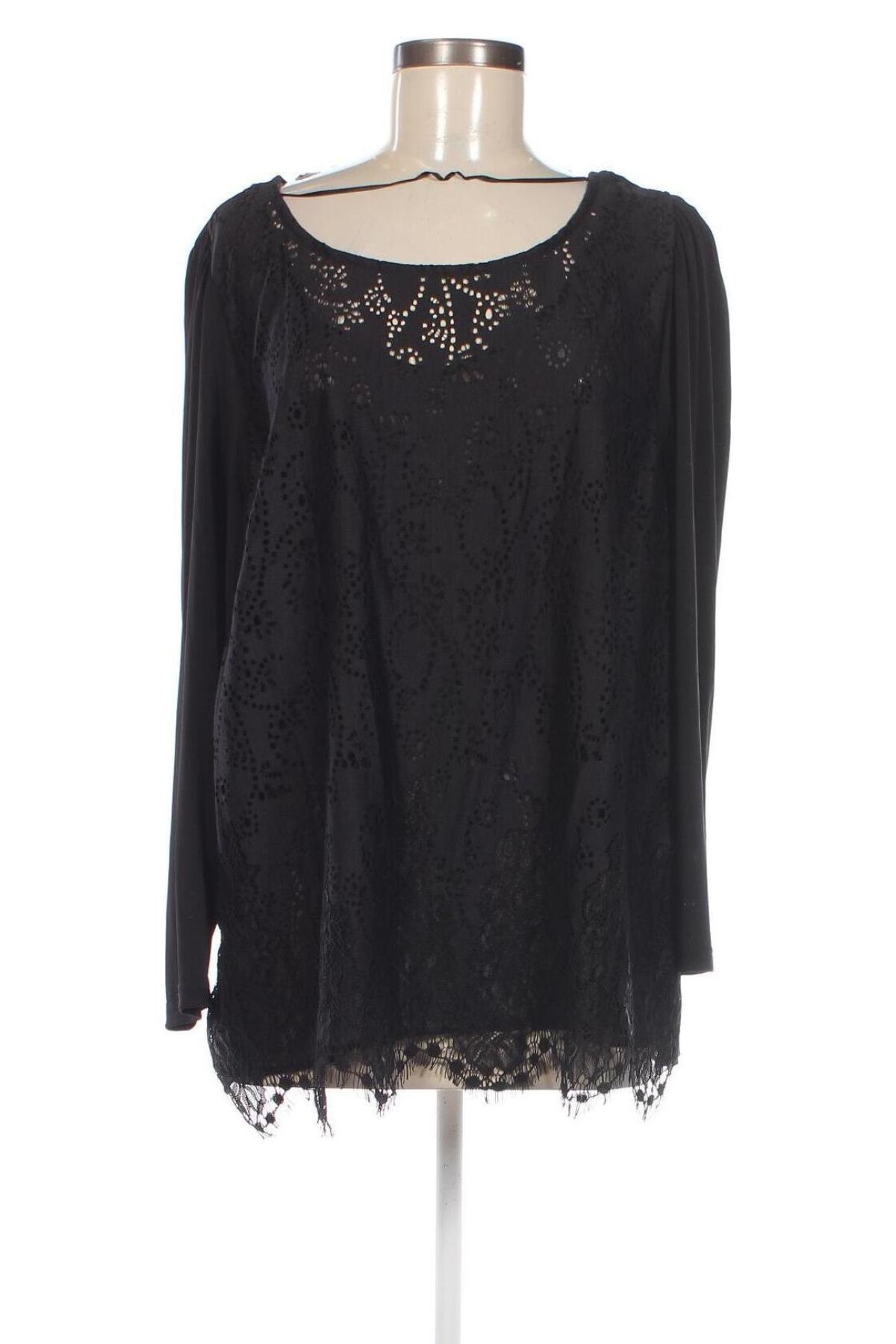 Дамска блуза Oviesse, Размер L, Цвят Черен, Цена 15,50 лв.