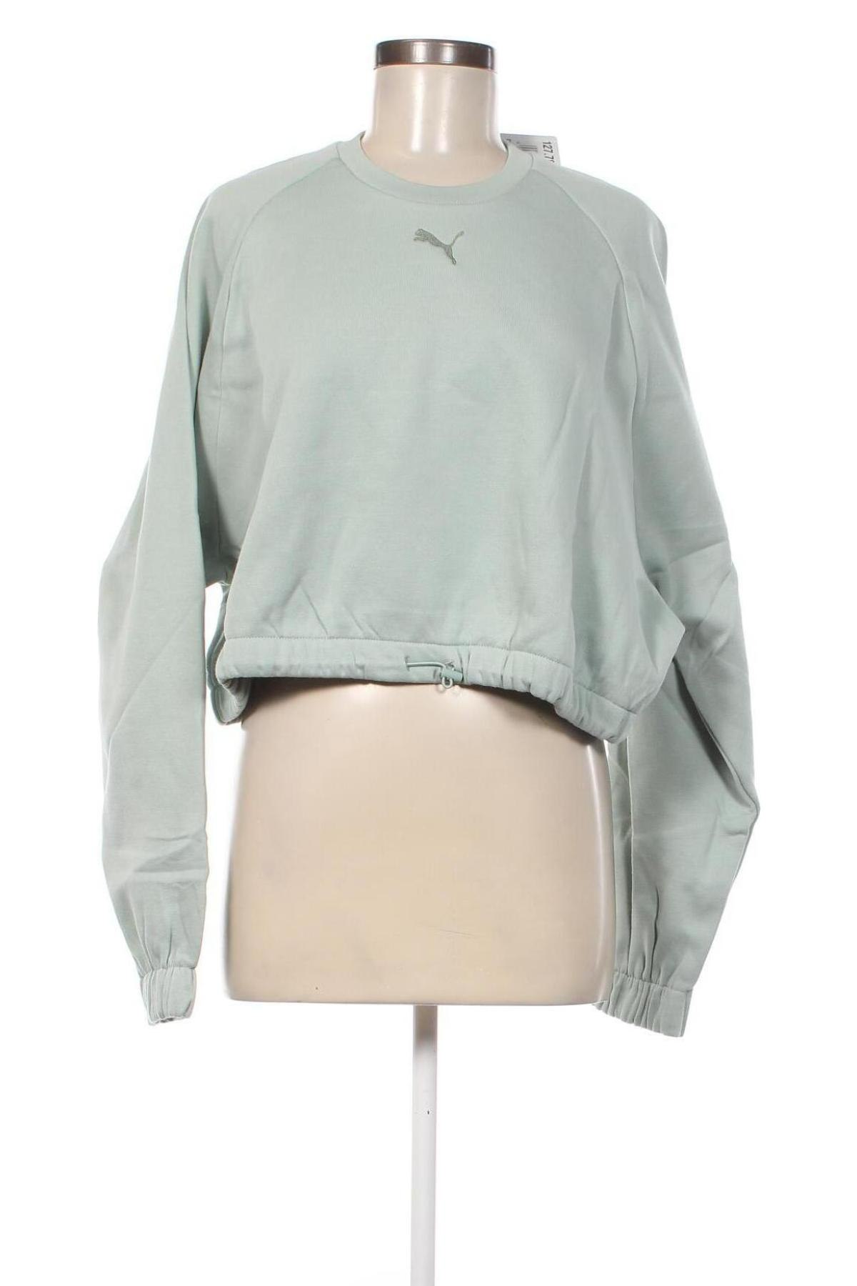 Γυναικεία μπλούζα PUMA, Μέγεθος XL, Χρώμα Πράσινο, Τιμή 21,83 €