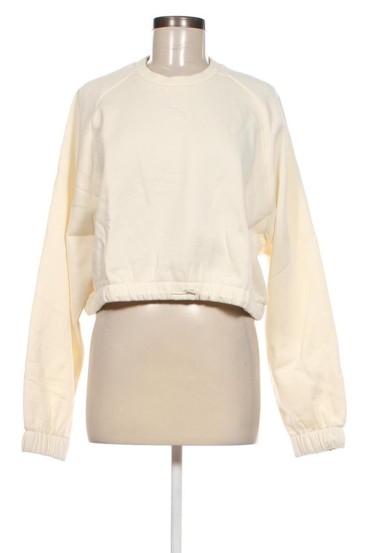 Γυναικεία μπλούζα PUMA, Μέγεθος XL, Χρώμα Εκρού, Τιμή 30,62 €