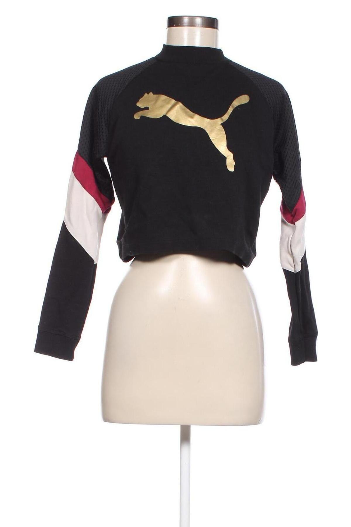 Γυναικεία μπλούζα PUMA, Μέγεθος XS, Χρώμα Μαύρο, Τιμή 21,03 €