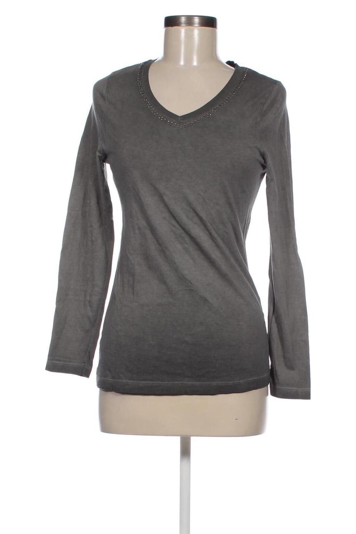 Damen Shirt Peckott, Größe S, Farbe Grau, Preis € 4,63