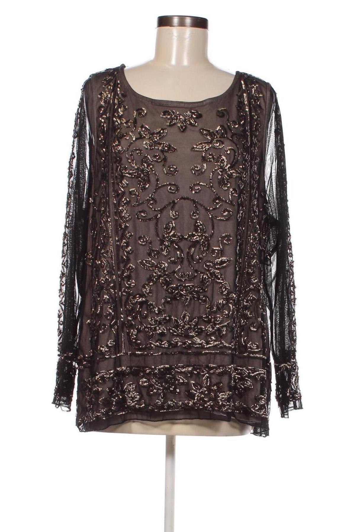 Γυναικεία μπλούζα Per Una Speziale, Μέγεθος XL, Χρώμα Μαύρο, Τιμή 8,50 €