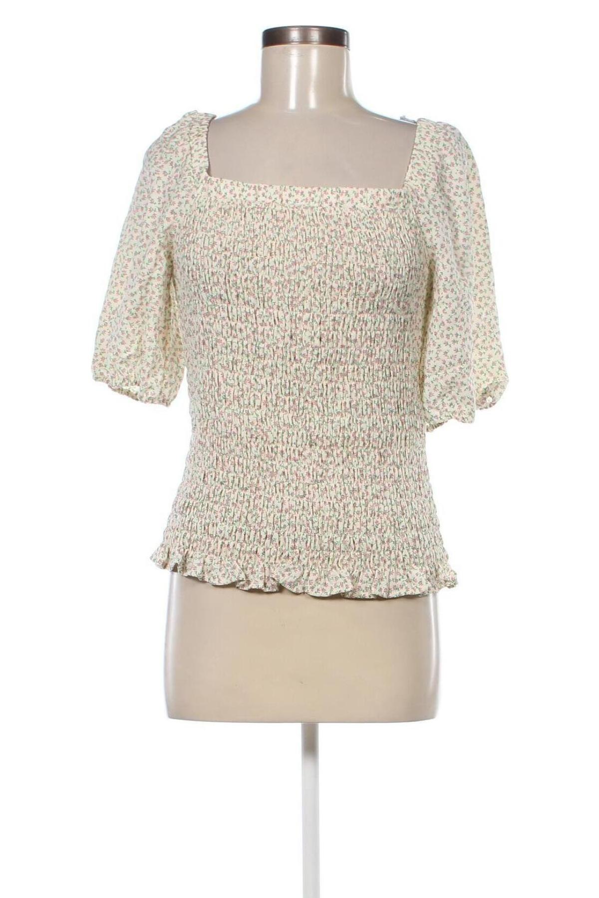 Дамска блуза Pieces, Размер XL, Цвят Многоцветен, Цена 18,40 лв.