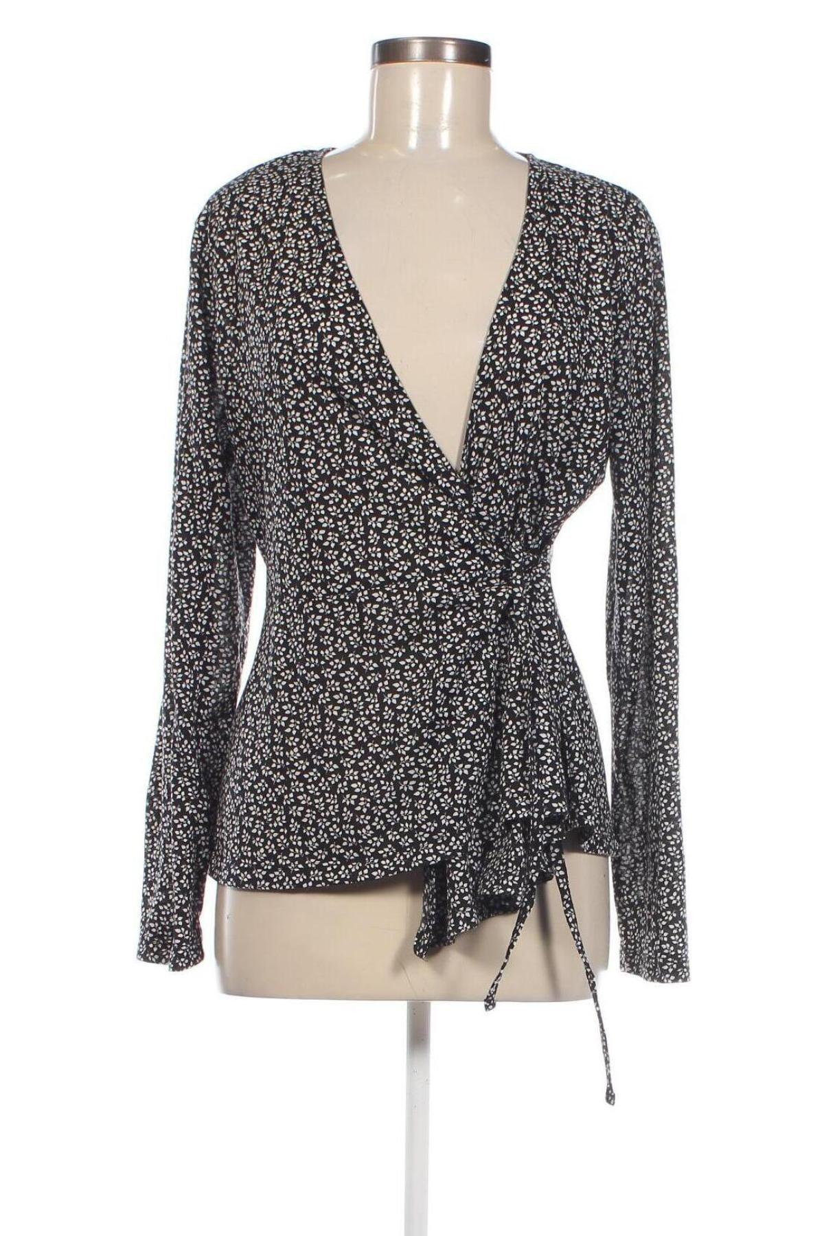 Γυναικεία μπλούζα Pieces, Μέγεθος XL, Χρώμα Πολύχρωμο, Τιμή 7,42 €