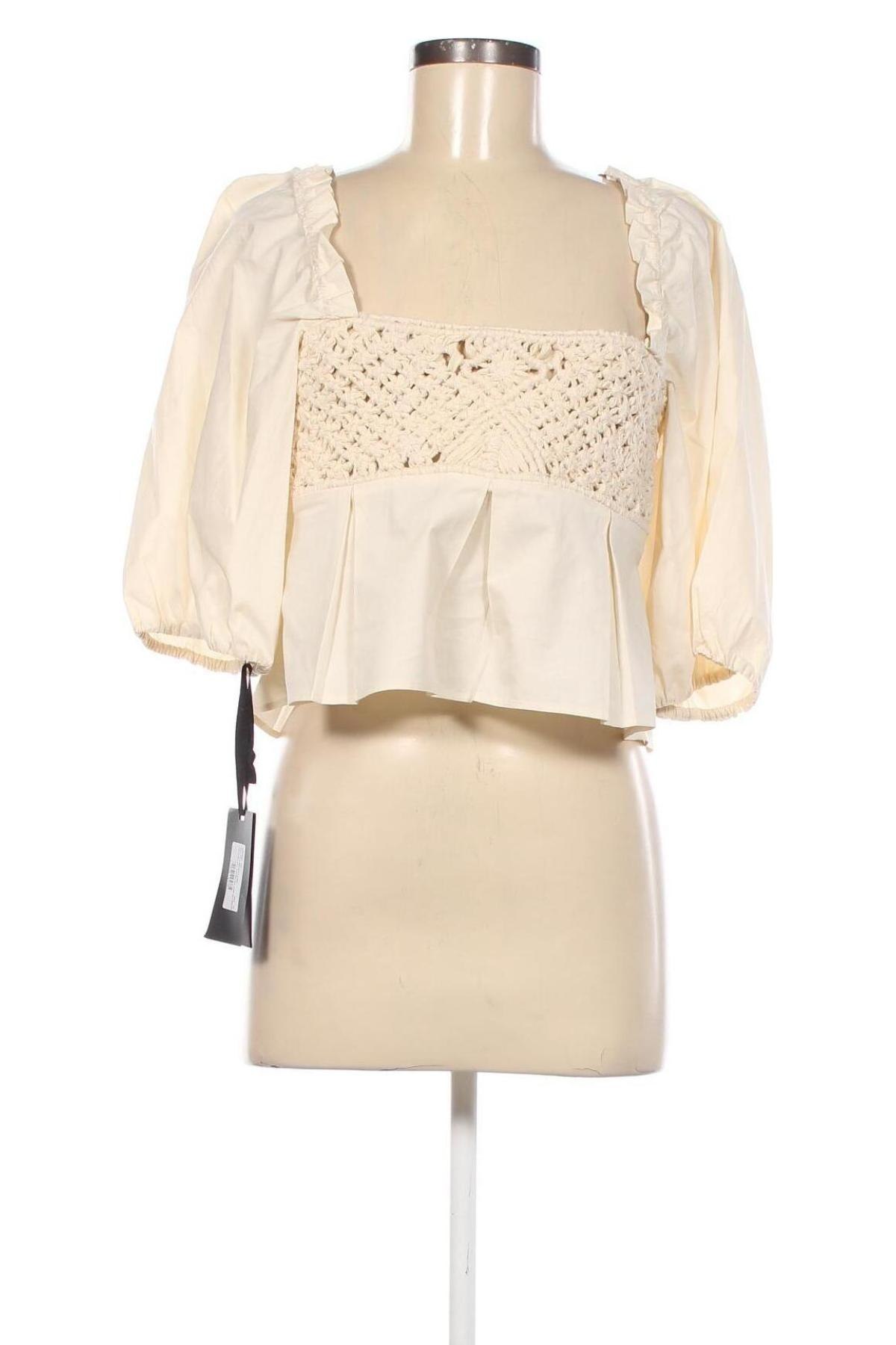 Γυναικεία μπλούζα Pinko, Μέγεθος M, Χρώμα  Μπέζ, Τιμή 61,38 €