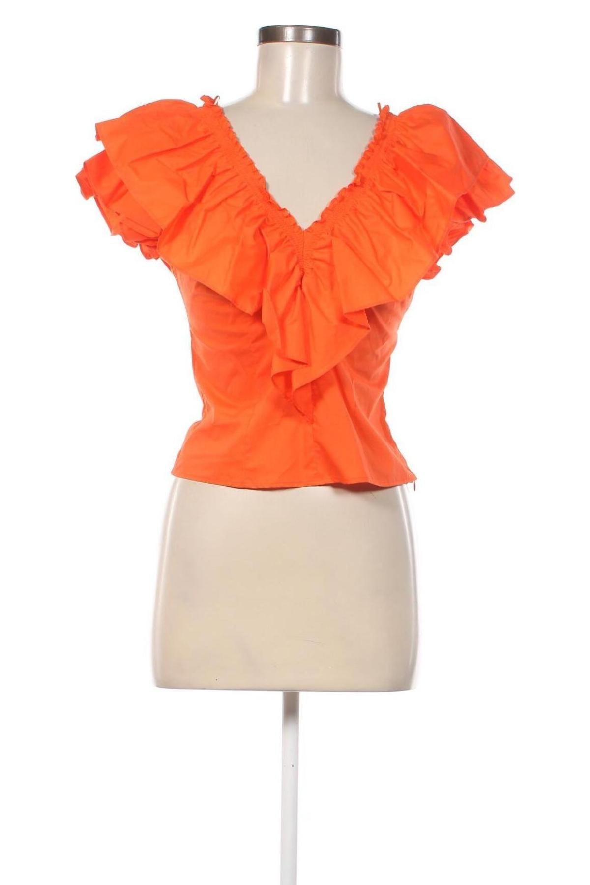 Дамска блуза Pinko, Размер XS, Цвят Оранжев, Цена 125,95 лв.