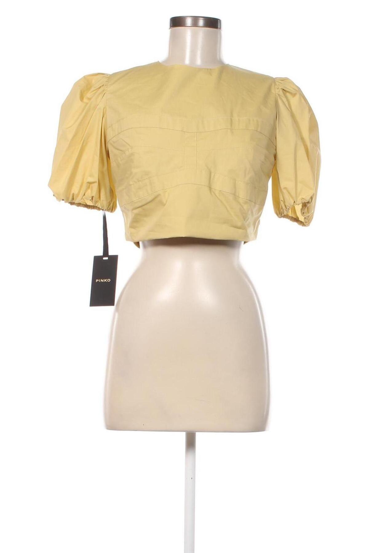 Damen Shirt Pinko, Größe M, Farbe Gelb, Preis € 118,04