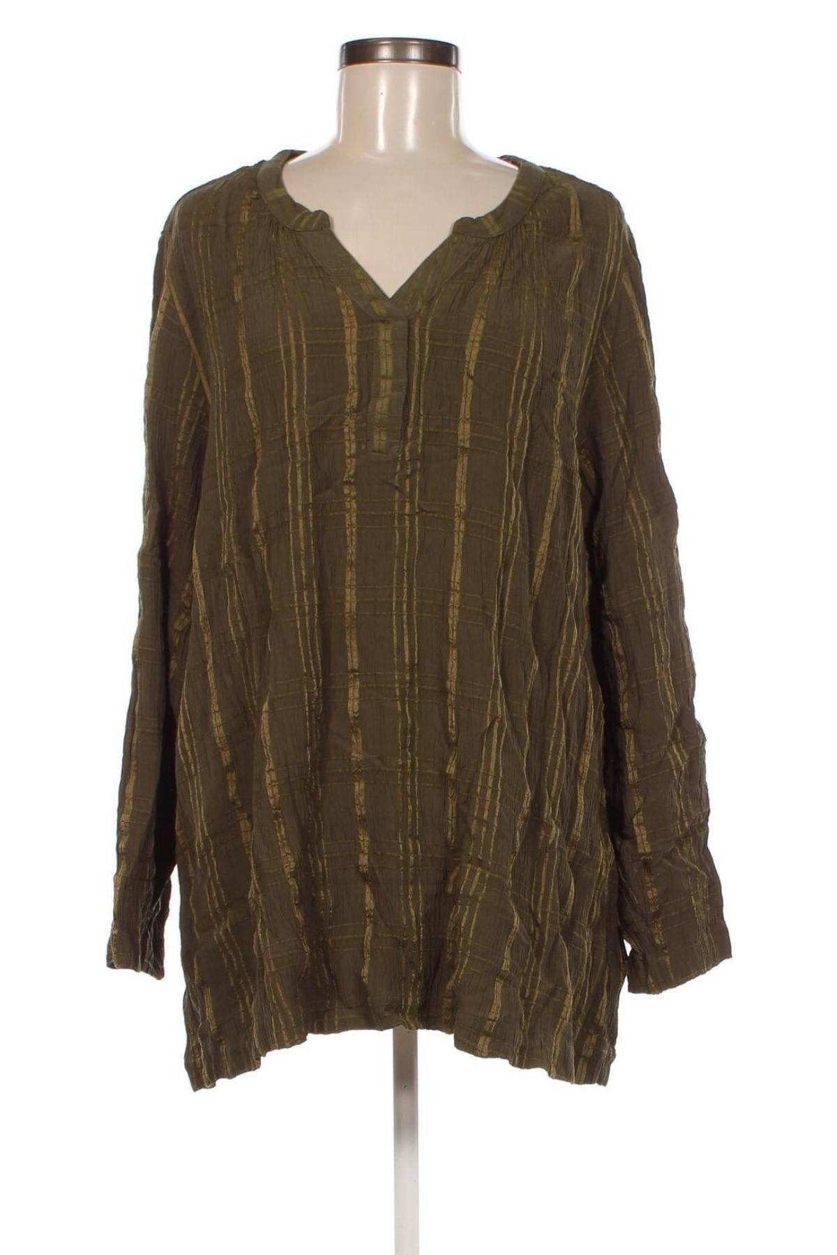 Γυναικεία μπλούζα Pont Neuf, Μέγεθος 3XL, Χρώμα Πράσινο, Τιμή 21,03 €