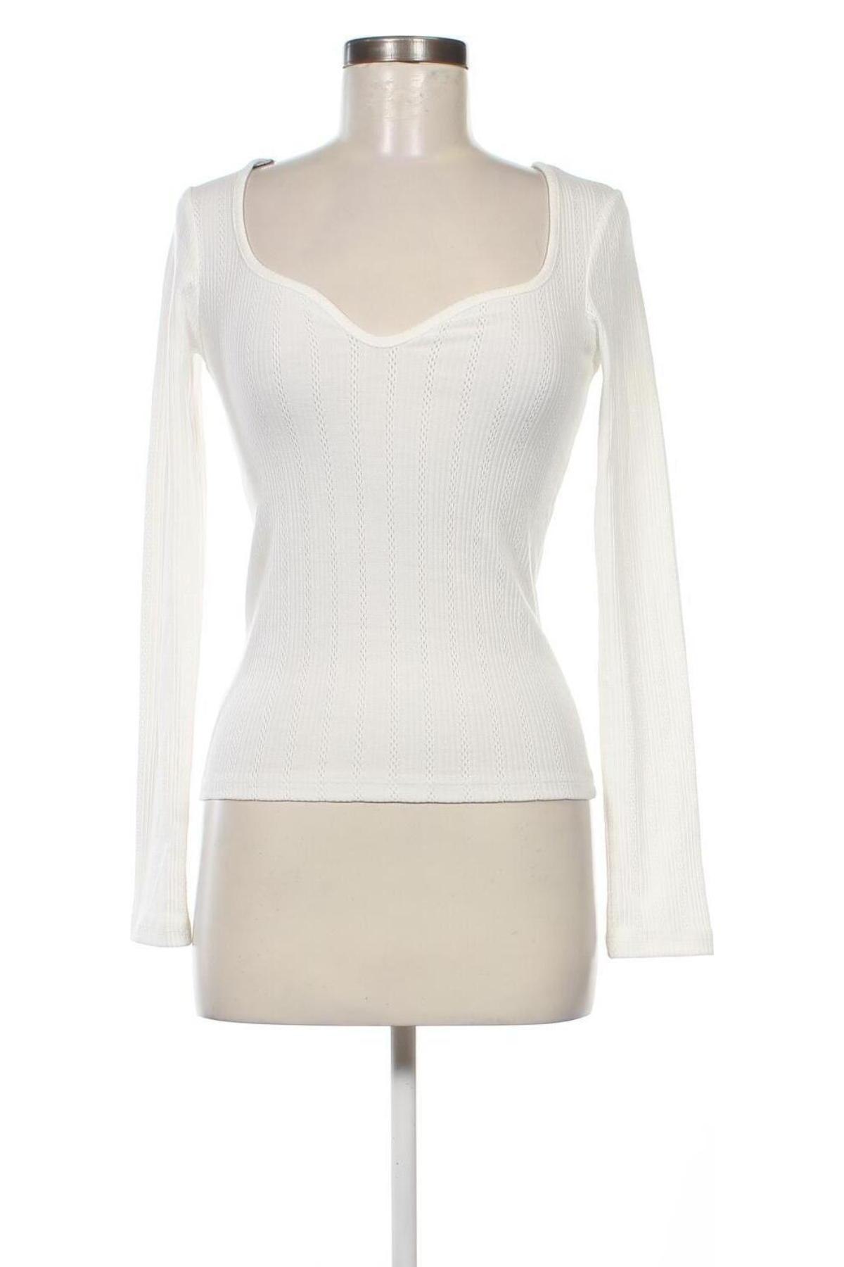 Дамска блуза Promod, Размер S, Цвят Бял, Цена 20,36 лв.