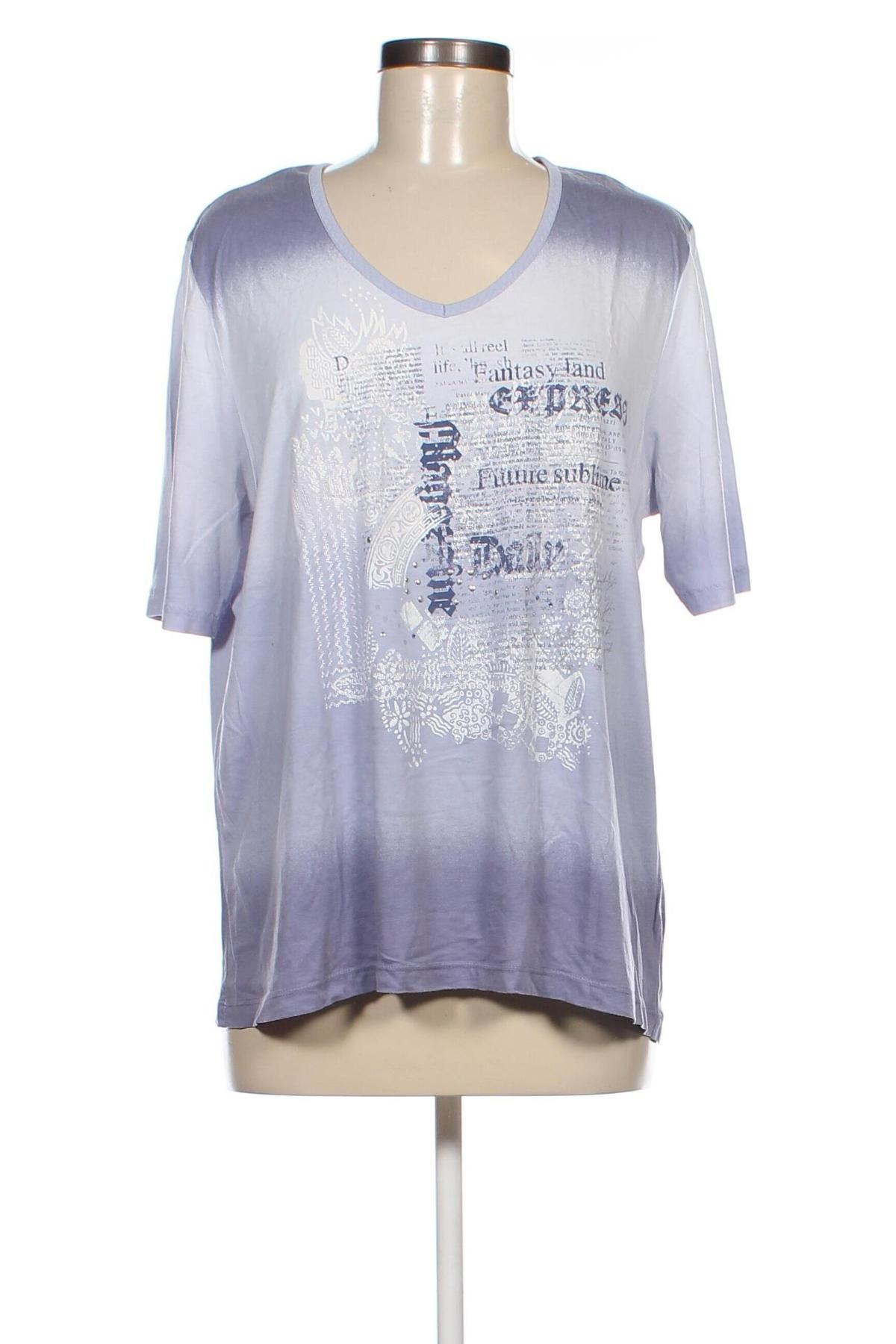 Damen Shirt Public, Größe XL, Farbe Blau, Preis 6,00 €