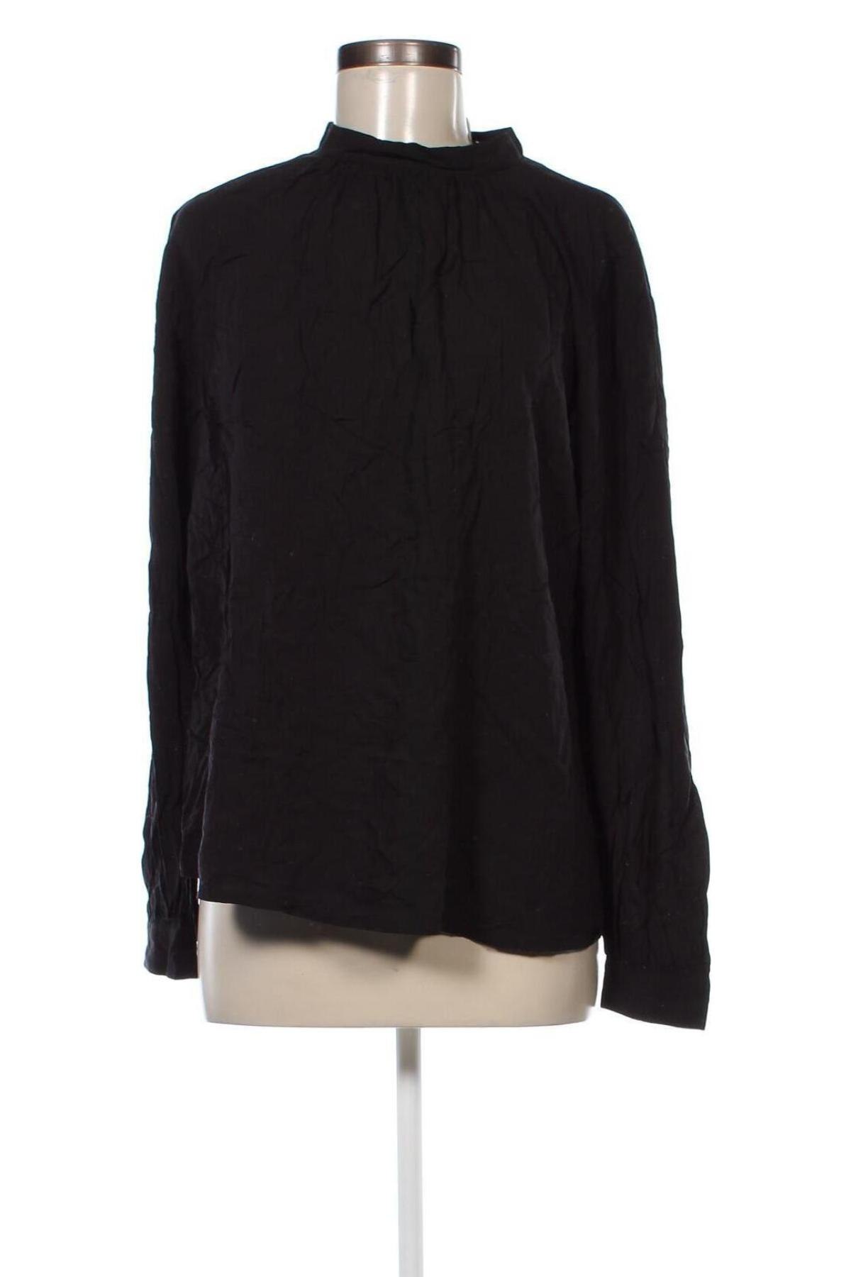 Γυναικεία μπλούζα Q/S by S.Oliver, Μέγεθος XL, Χρώμα Μαύρο, Τιμή 11,57 €