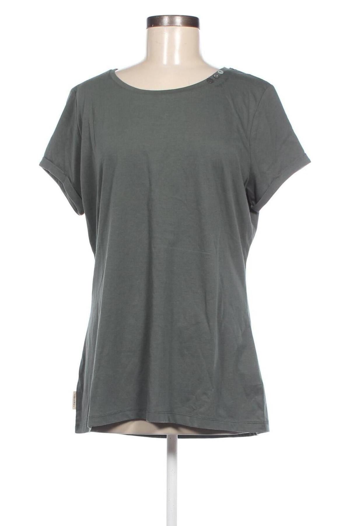 Дамска блуза Ragwear, Размер XXL, Цвят Зелен, Цена 41,58 лв.