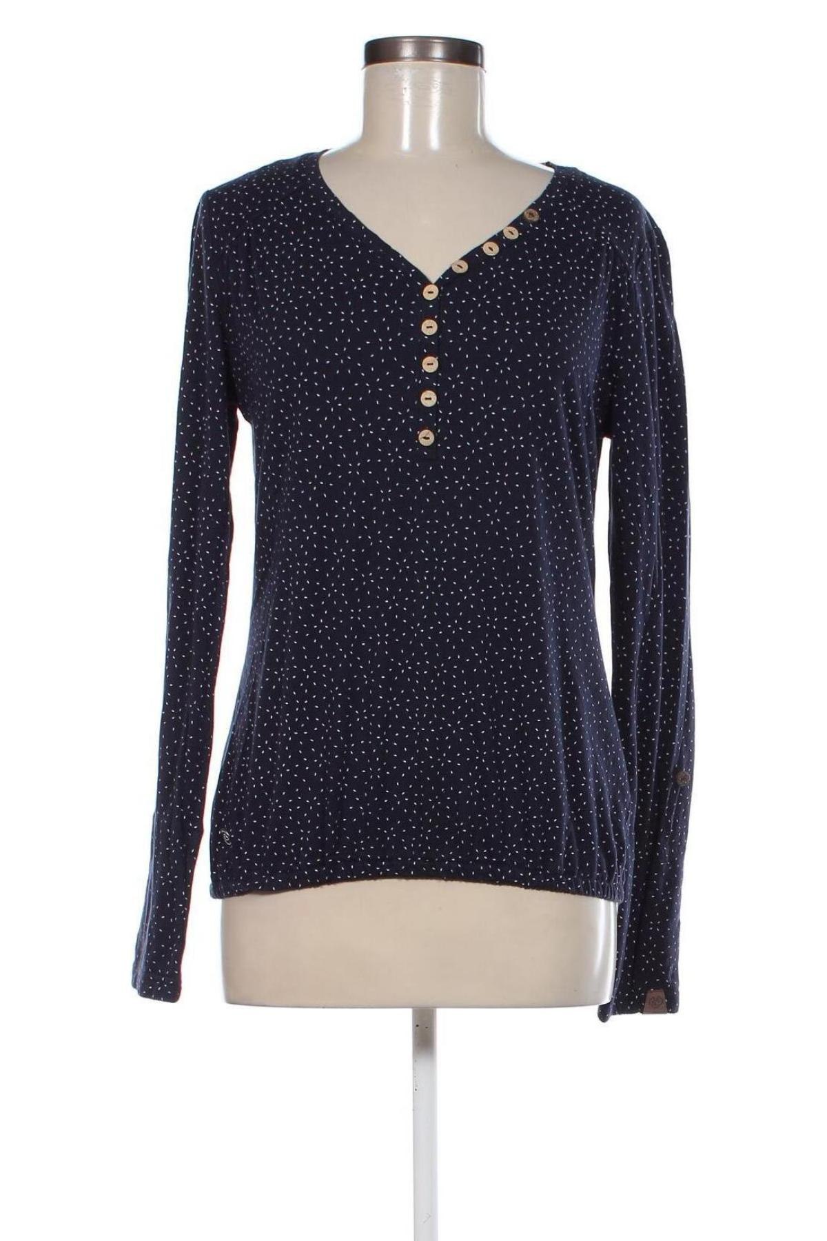 Γυναικεία μπλούζα Ragwear, Μέγεθος L, Χρώμα Μπλέ, Τιμή 10,52 €