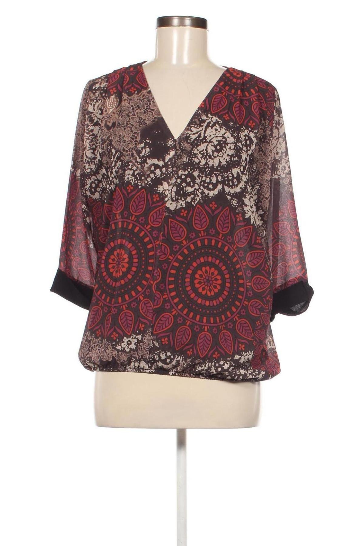 Дамска блуза Risskio, Размер L, Цвят Многоцветен, Цена 20,46 лв.