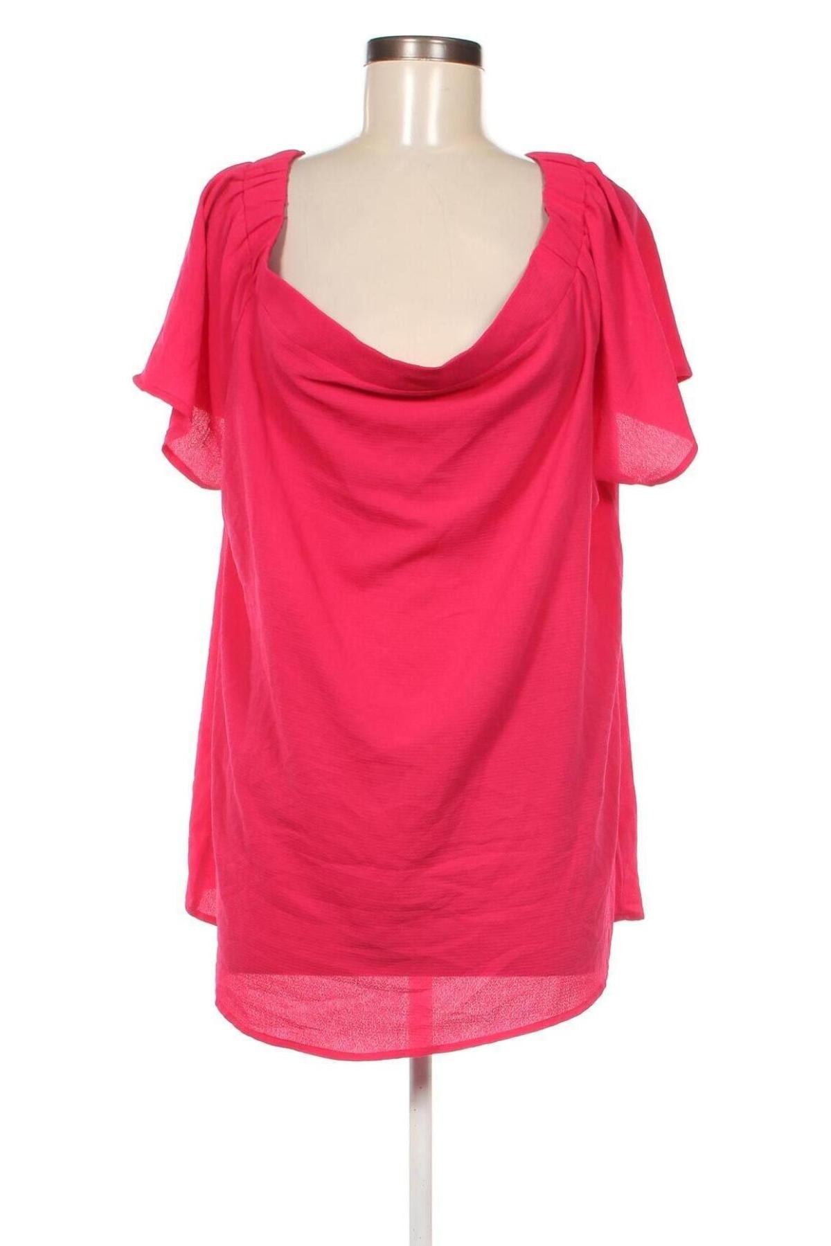 Bluză de femei Rockmans, Mărime XXL, Culoare Roz, Preț 87,00 Lei