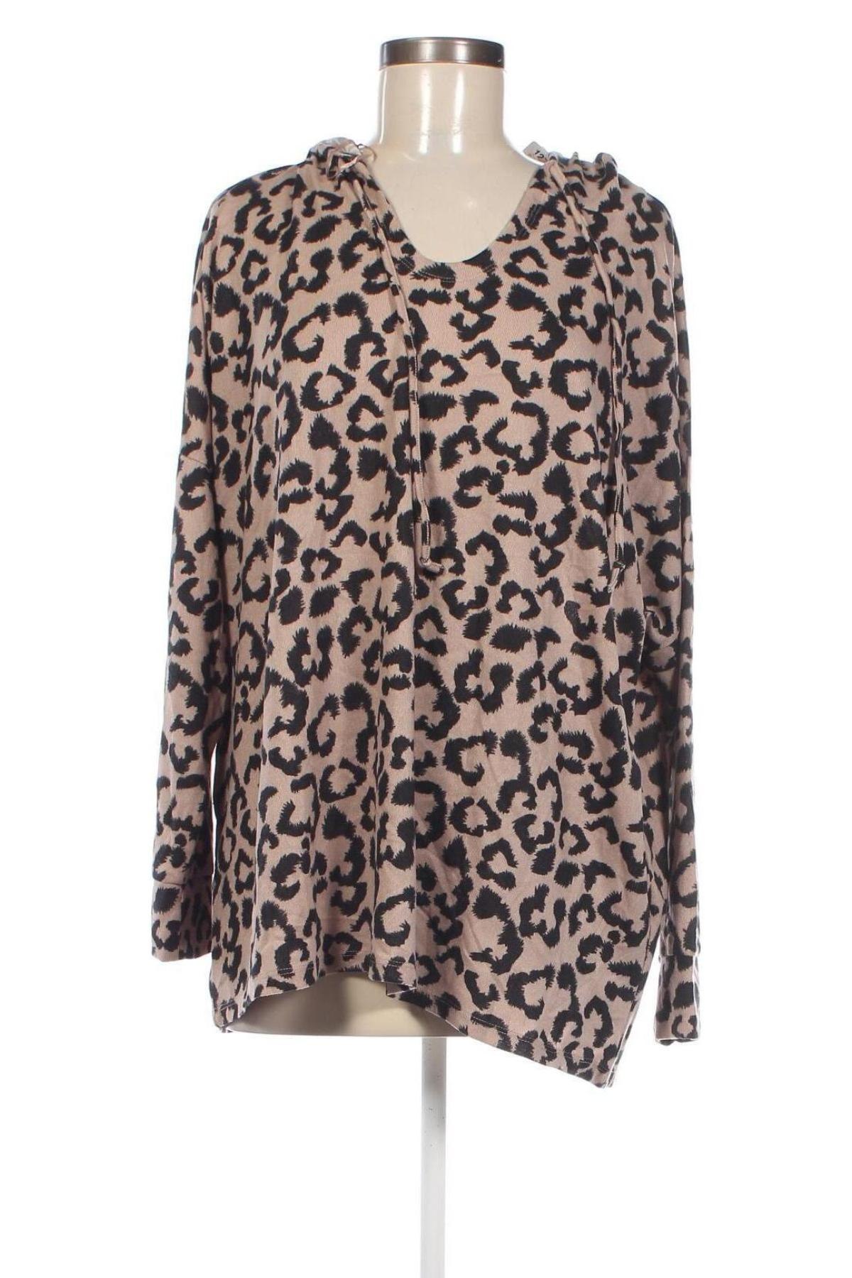 Γυναικεία μπλούζα Rockmans, Μέγεθος XXL, Χρώμα Πολύχρωμο, Τιμή 23,82 €