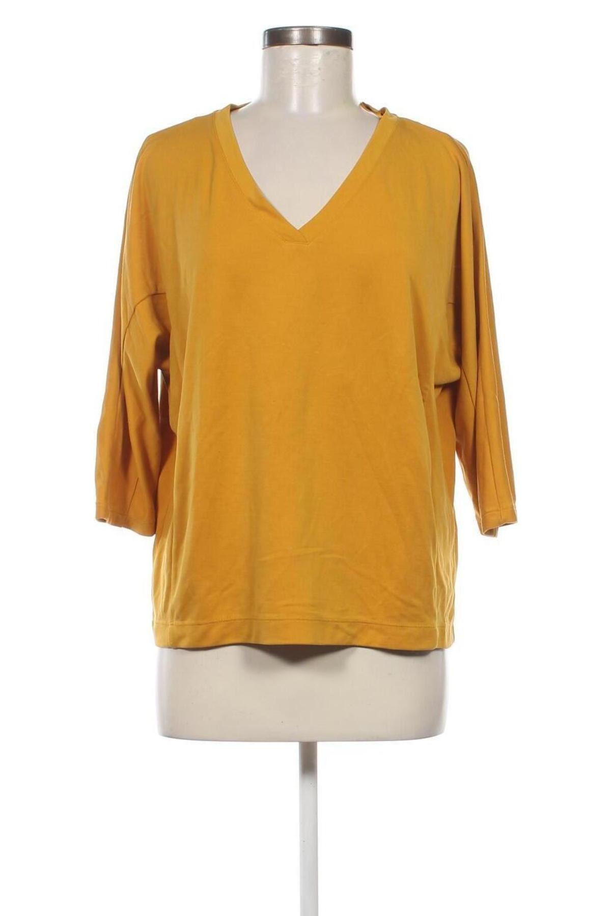 Дамска блуза S.Oliver, Размер L, Цвят Жълт, Цена 19,94 лв.