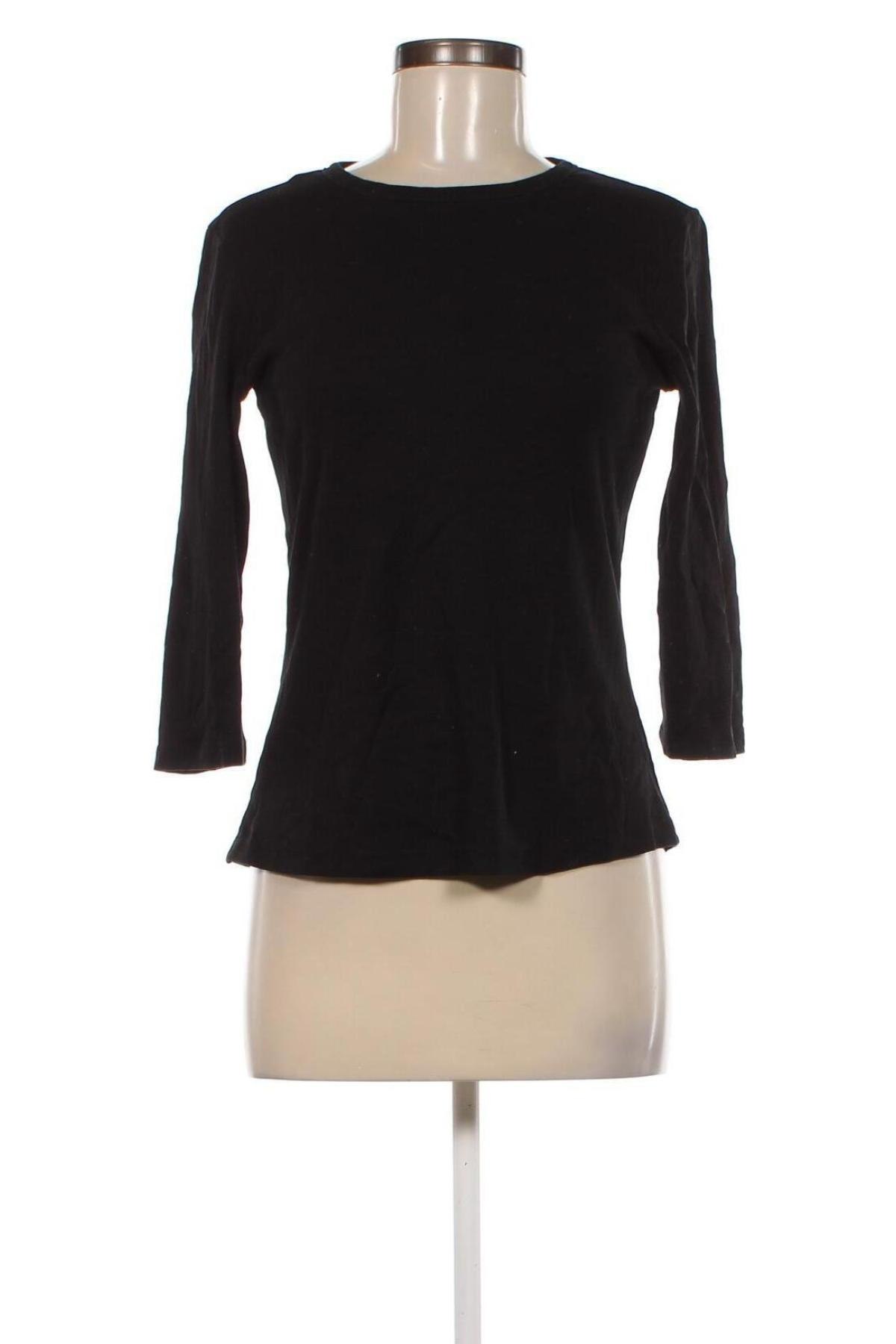 Γυναικεία μπλούζα S.Oliver, Μέγεθος M, Χρώμα Μαύρο, Τιμή 10,52 €