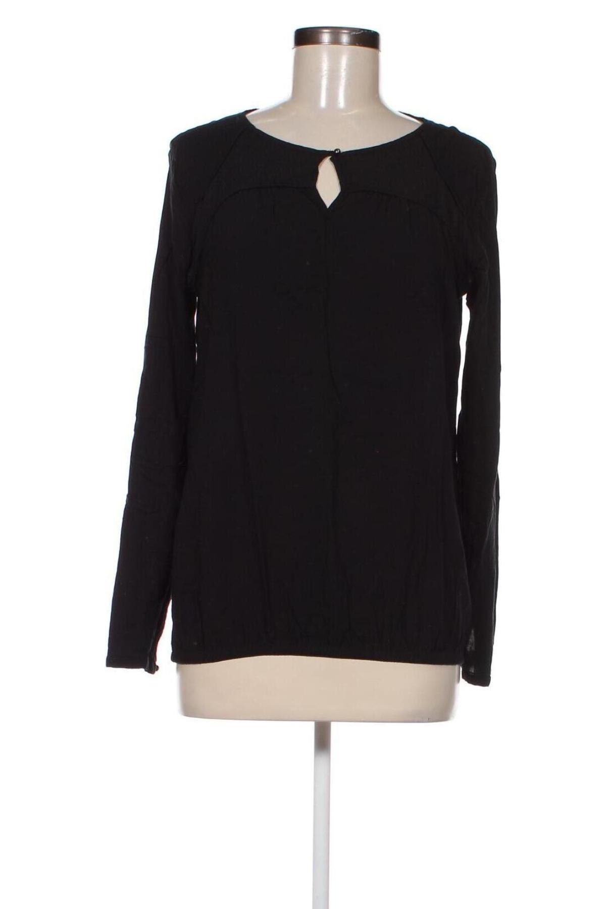 Γυναικεία μπλούζα S.Oliver, Μέγεθος M, Χρώμα Μαύρο, Τιμή 10,99 €