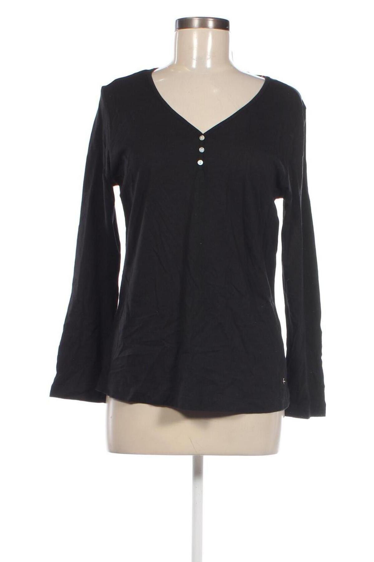 Дамска блуза S.Oliver, Размер M, Цвят Черен, Цена 17,00 лв.