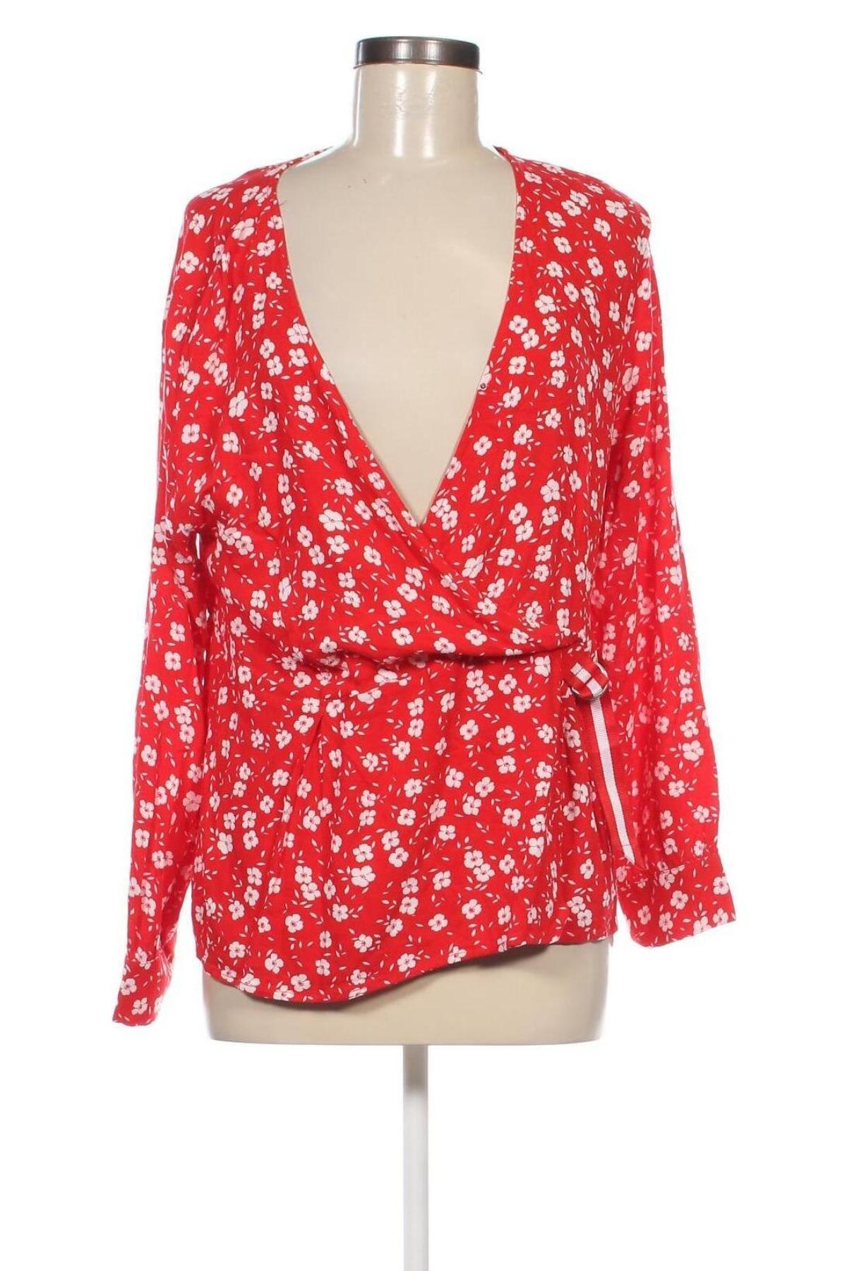 Γυναικεία μπλούζα S.Oliver, Μέγεθος L, Χρώμα Κόκκινο, Τιμή 9,46 €