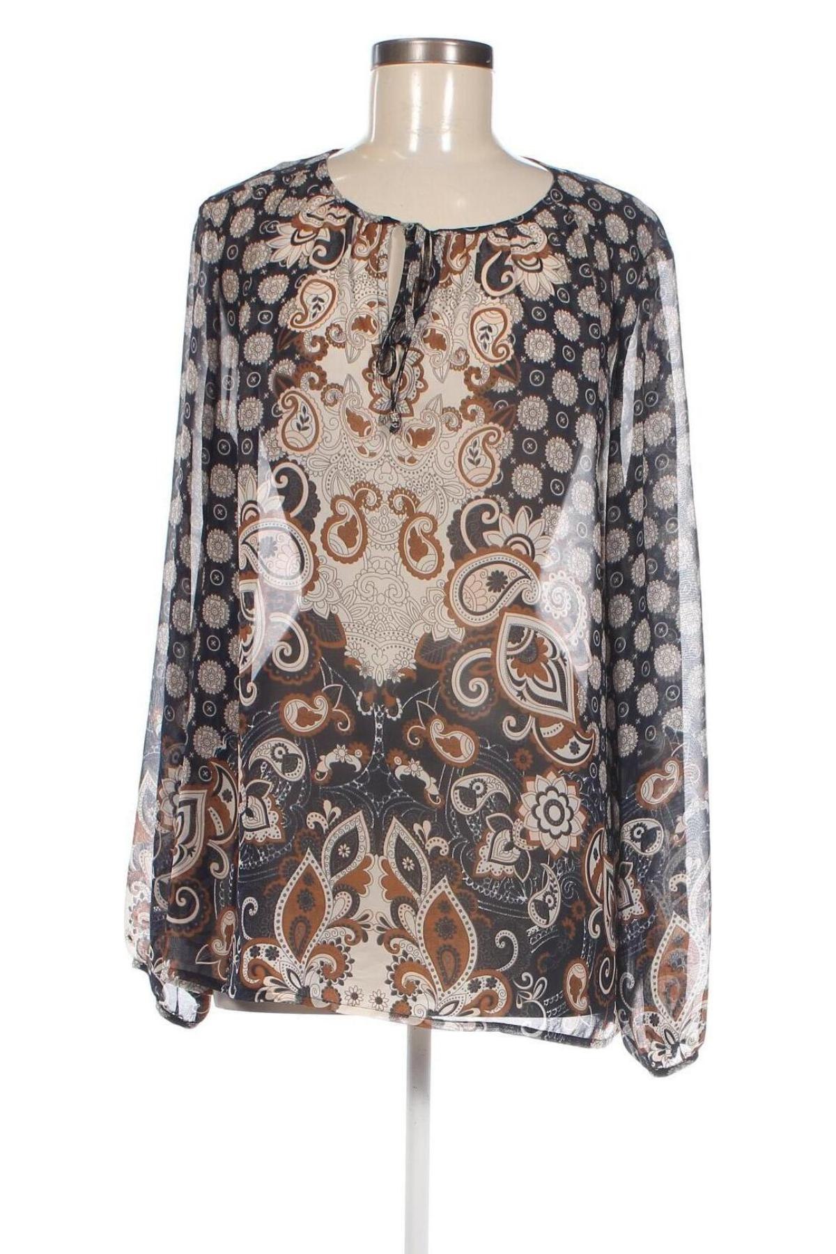 Γυναικεία μπλούζα S.Oliver, Μέγεθος XL, Χρώμα Πολύχρωμο, Τιμή 4,29 €