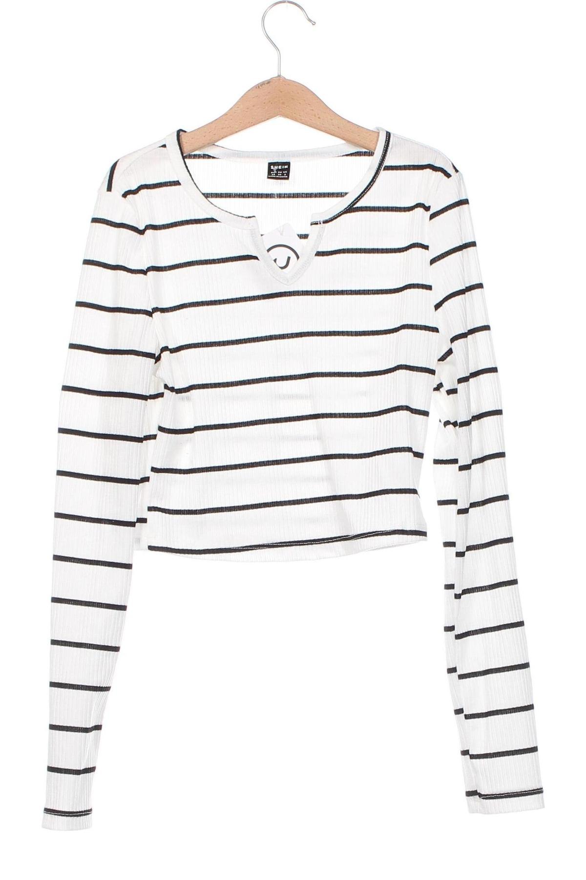 Дамска блуза SHEIN, Размер XS, Цвят Бял, Цена 10,83 лв.