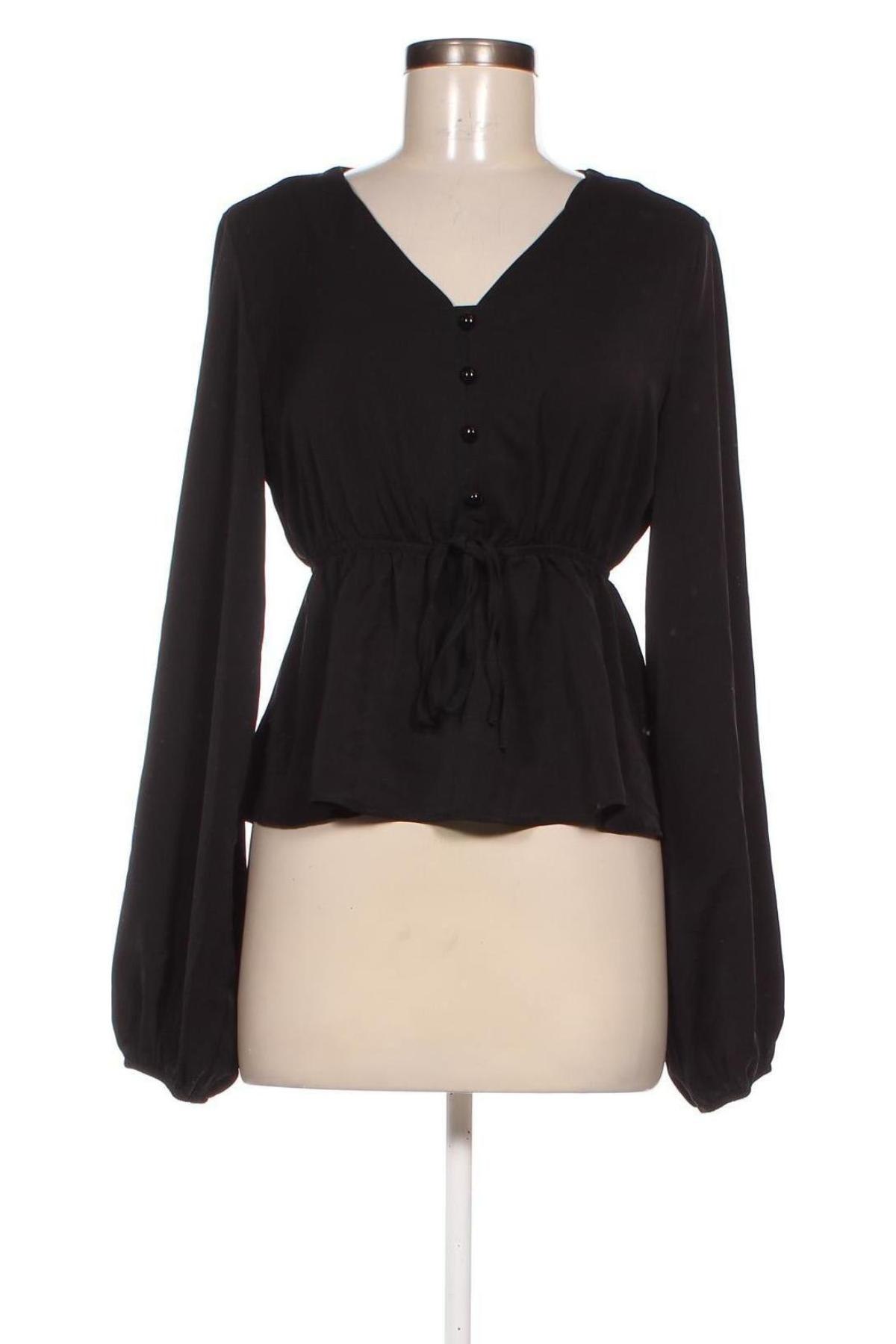Дамска блуза SHEIN, Размер M, Цвят Черен, Цена 11,73 лв.