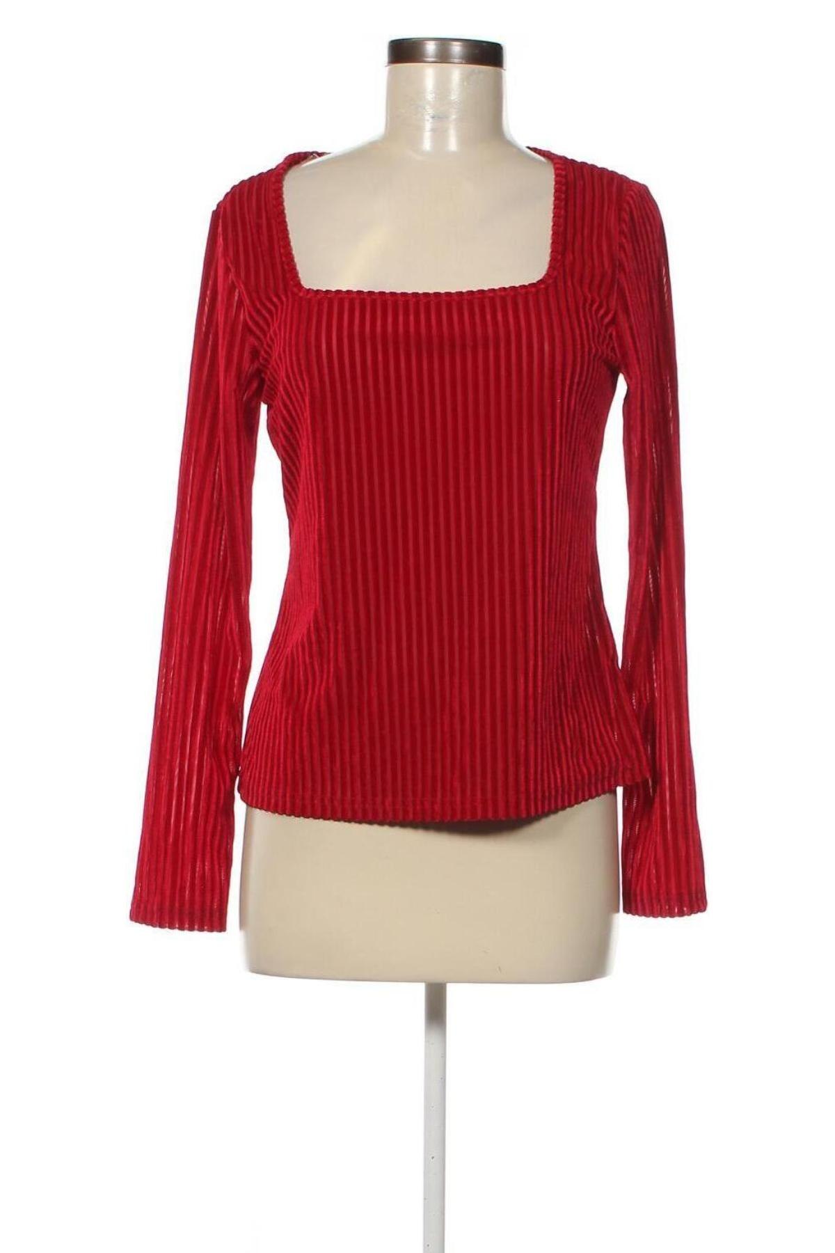 Γυναικεία μπλούζα SHEIN, Μέγεθος L, Χρώμα Κόκκινο, Τιμή 4,11 €