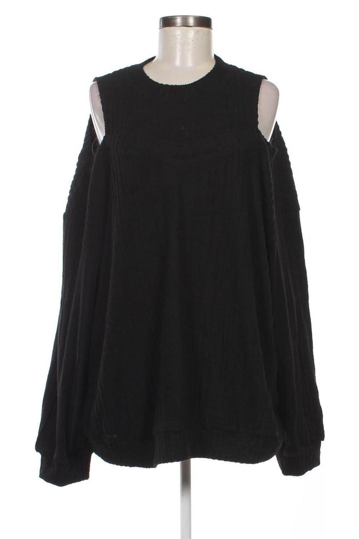 Damen Shirt SHEIN, Größe 4XL, Farbe Schwarz, Preis 6,61 €