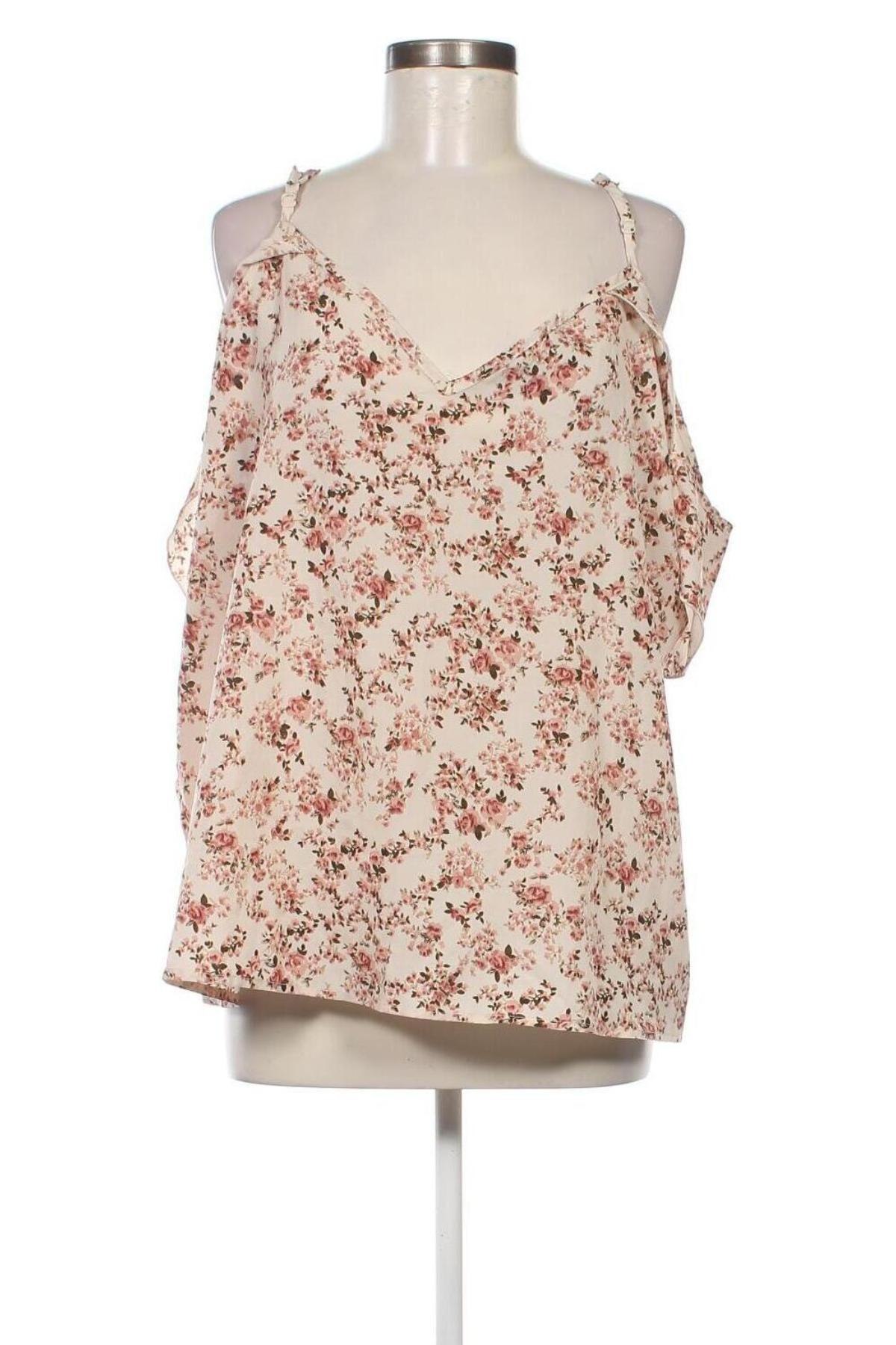 Damen Shirt SHEIN, Größe 4XL, Farbe Mehrfarbig, Preis 6,87 €