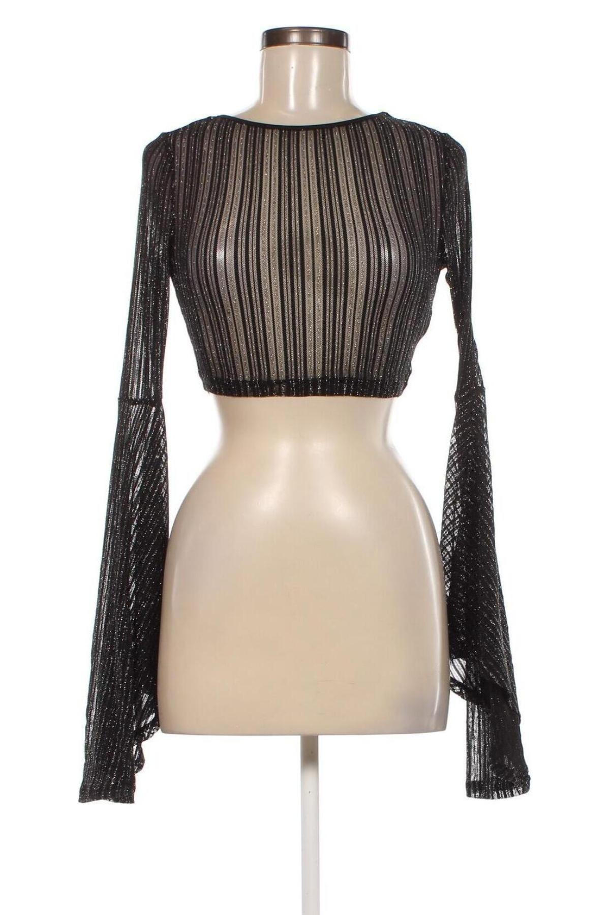 Γυναικεία μπλούζα SHEIN, Μέγεθος XS, Χρώμα Μαύρο, Τιμή 5,88 €