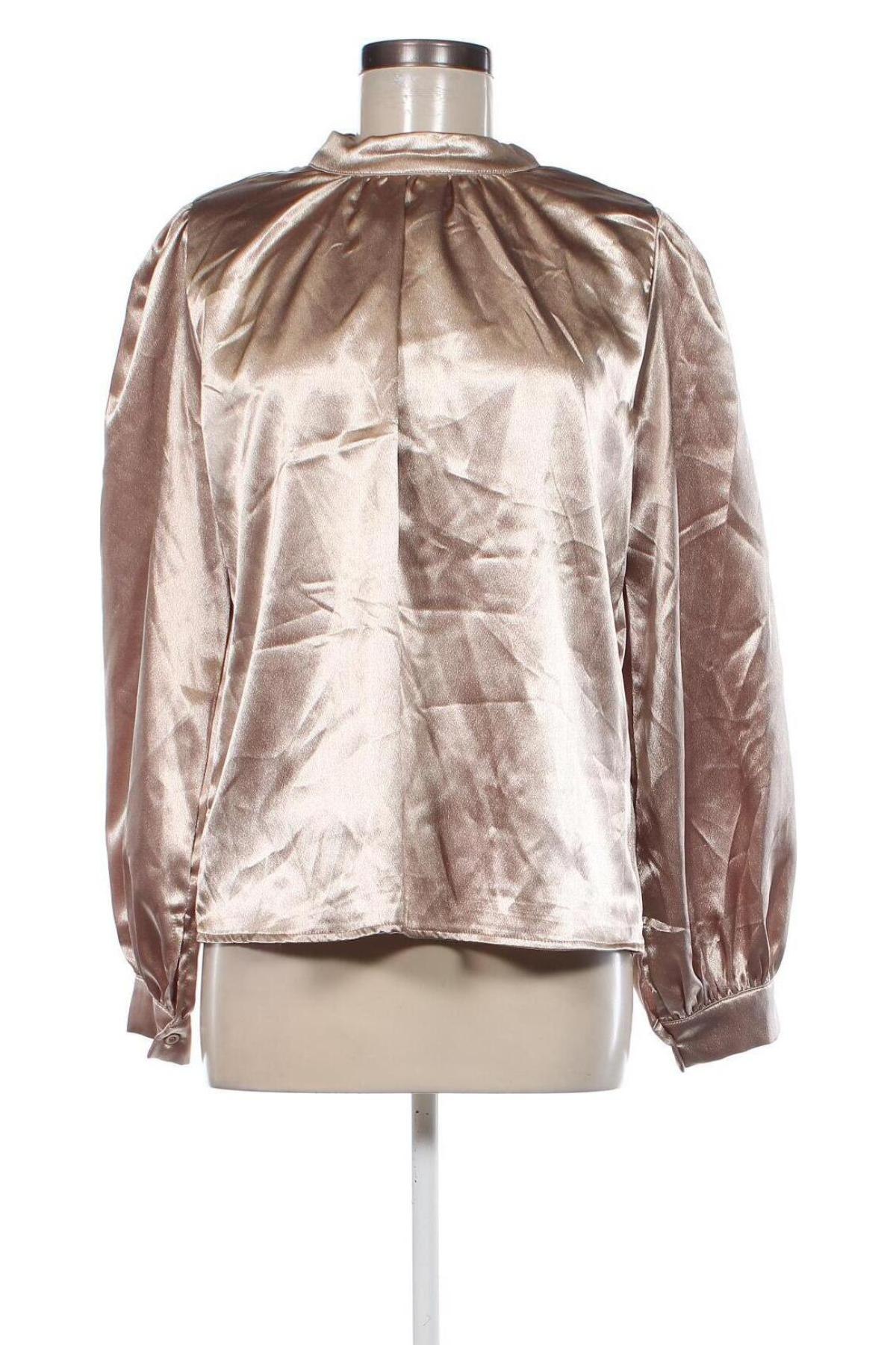 Γυναικεία μπλούζα SHEIN, Μέγεθος M, Χρώμα Χρυσαφί, Τιμή 5,29 €