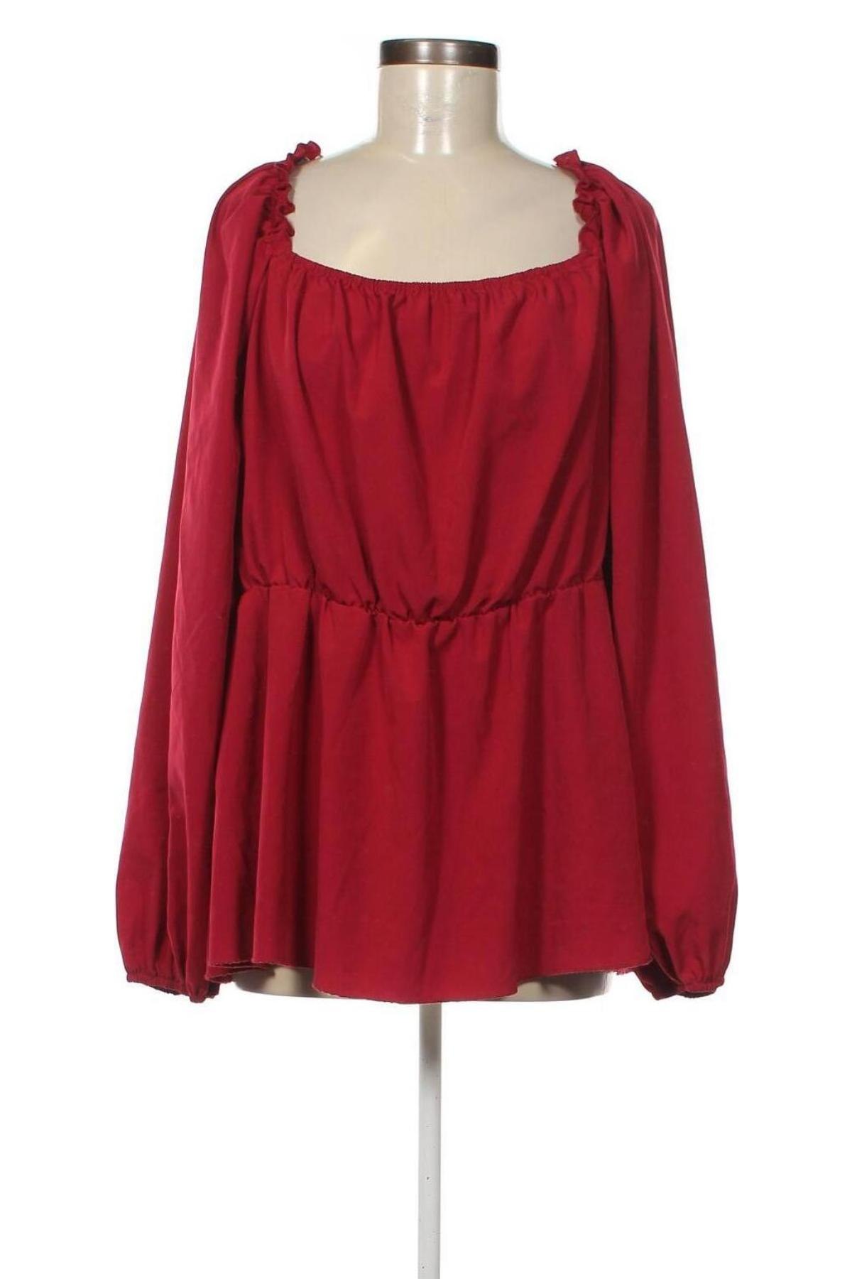 Damen Shirt SHEIN, Größe 4XL, Farbe Rot, Preis € 7,27