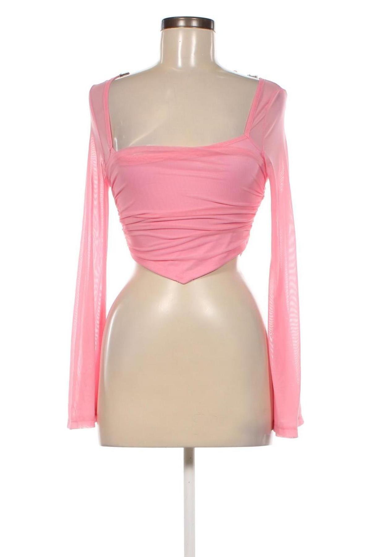 Дамска блуза SHEIN, Размер S, Цвят Розов, Цена 13,95 лв.