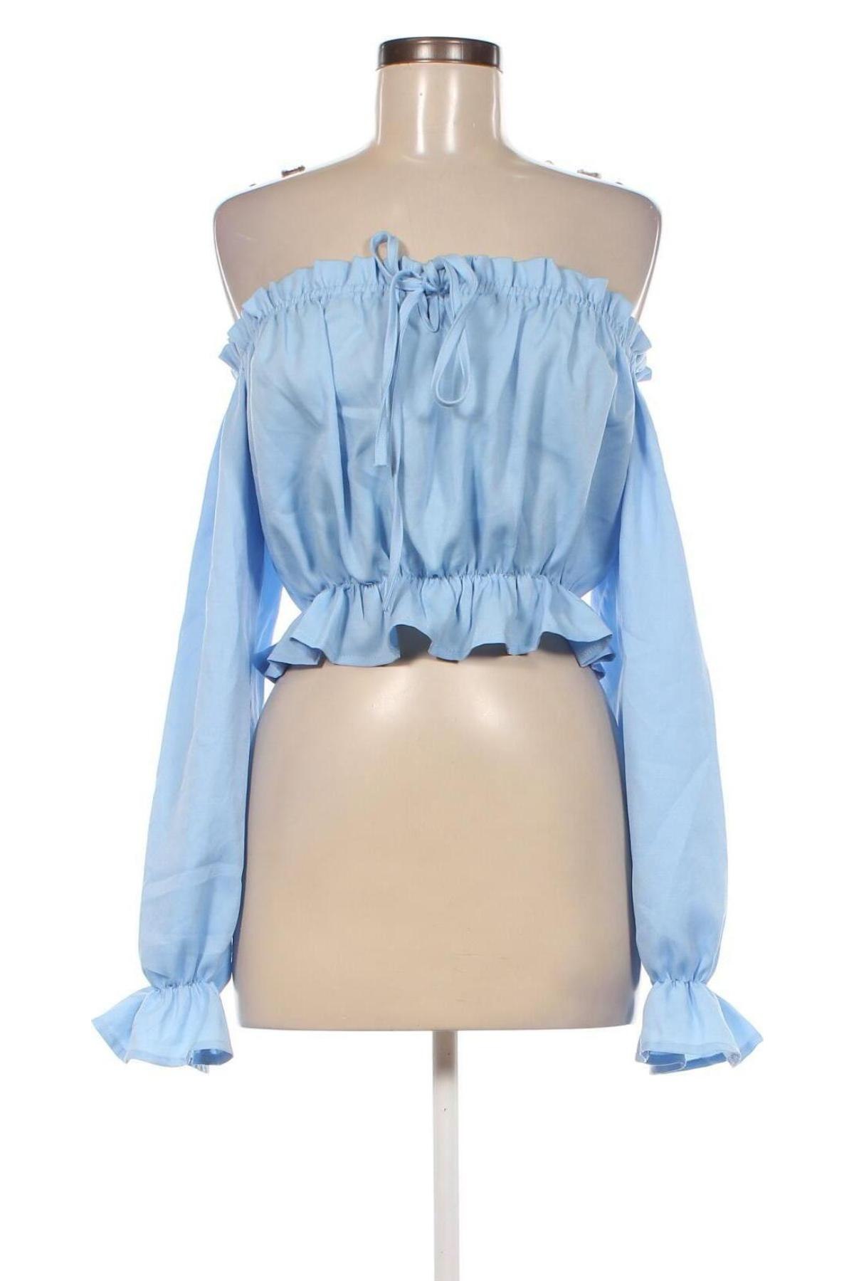 Дамска блуза SHEIN, Размер S, Цвят Син, Цена 6,65 лв.