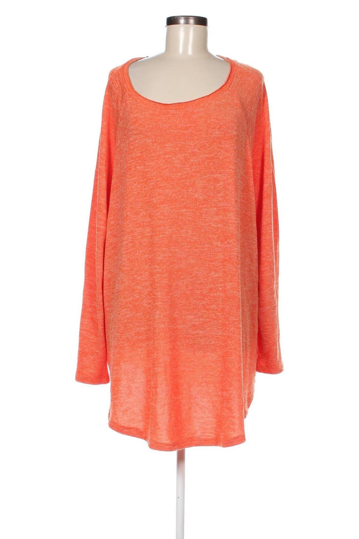 Damen Shirt SHEIN, Größe 4XL, Farbe Orange, Preis 6,61 €