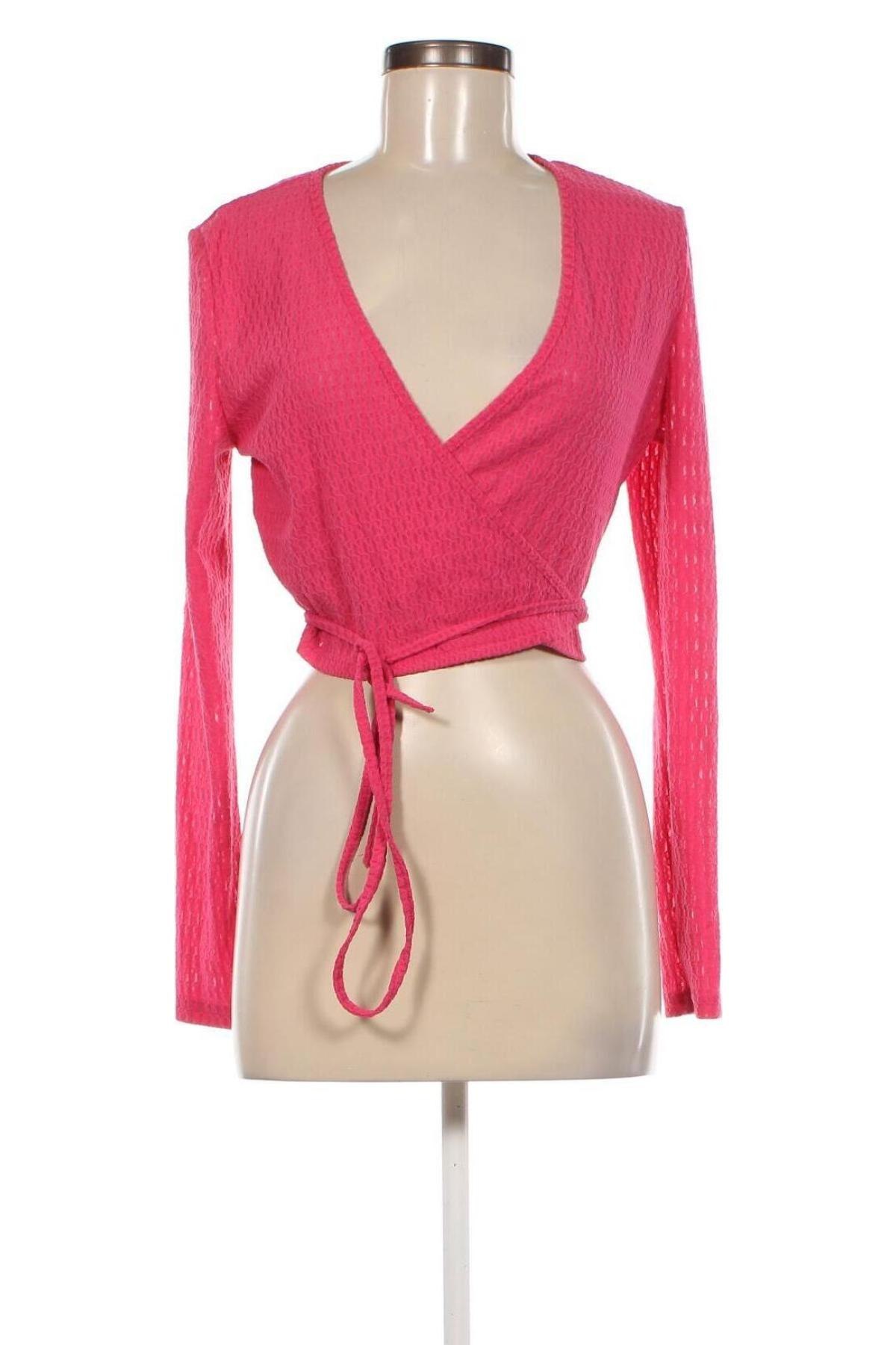 Дамска блуза SHEIN, Размер M, Цвят Розов, Цена 8,55 лв.