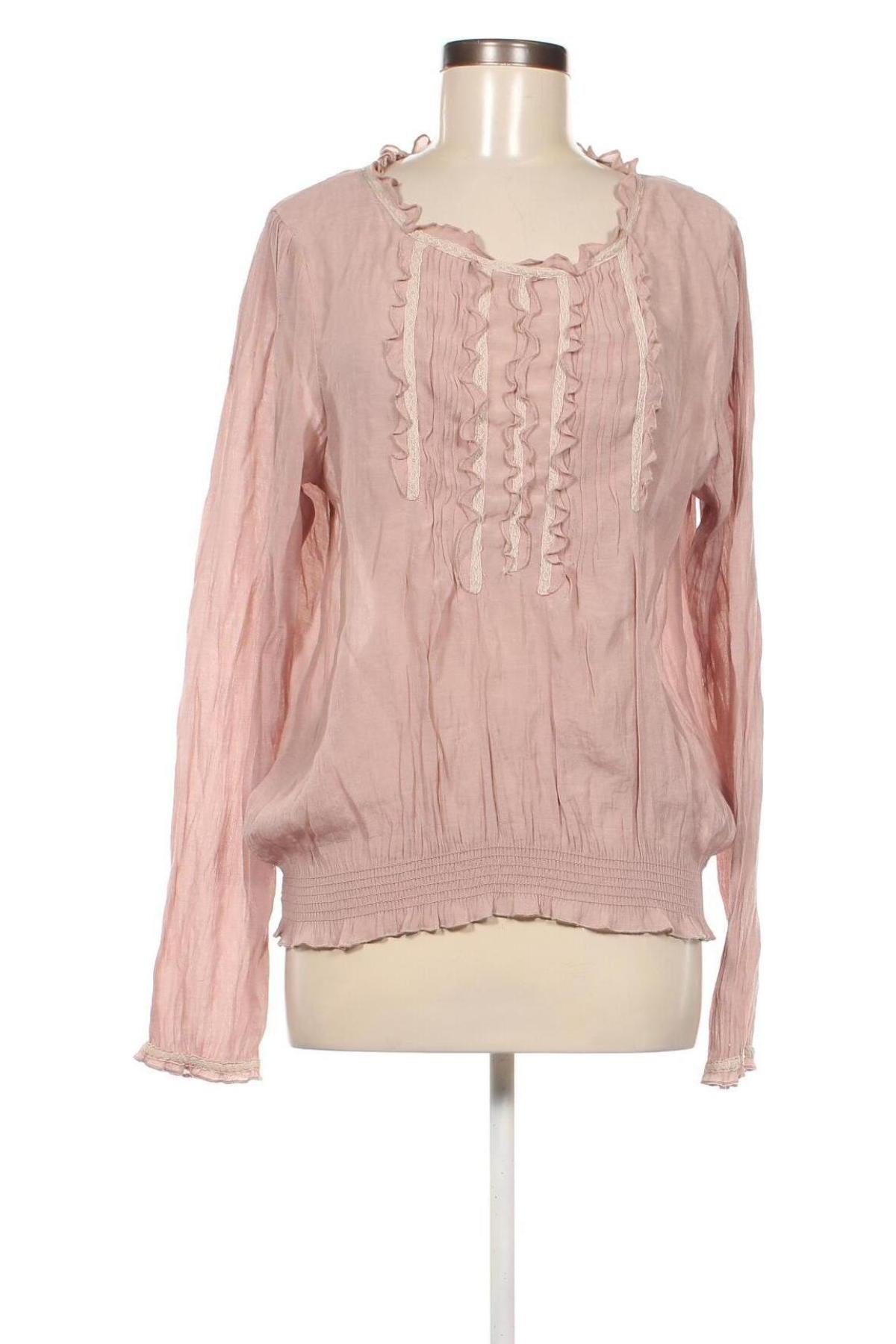 Дамска блуза Saint Tropez, Размер XL, Цвят Розов, Цена 20,40 лв.