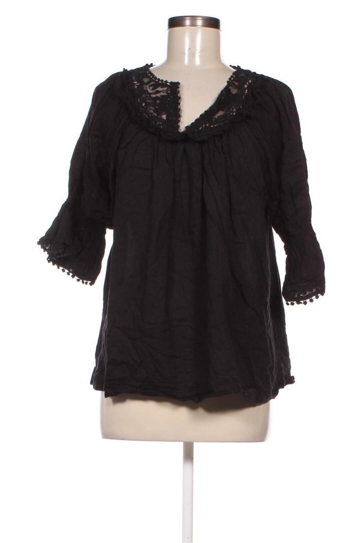 Damen Shirt Saint Tropez, Größe M, Farbe Schwarz, Preis € 10,43