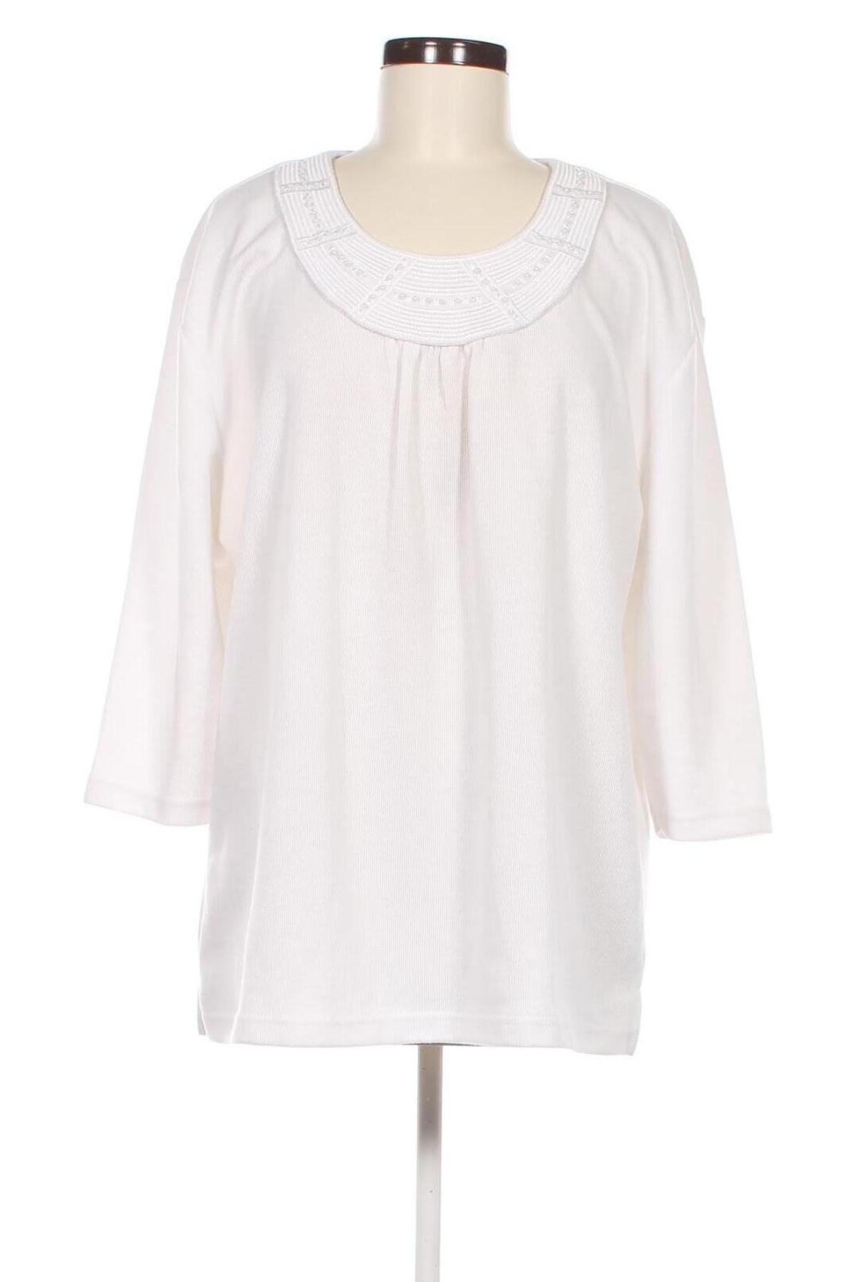 Γυναικεία μπλούζα Sara Louise, Μέγεθος 3XL, Χρώμα Λευκό, Τιμή 7,61 €