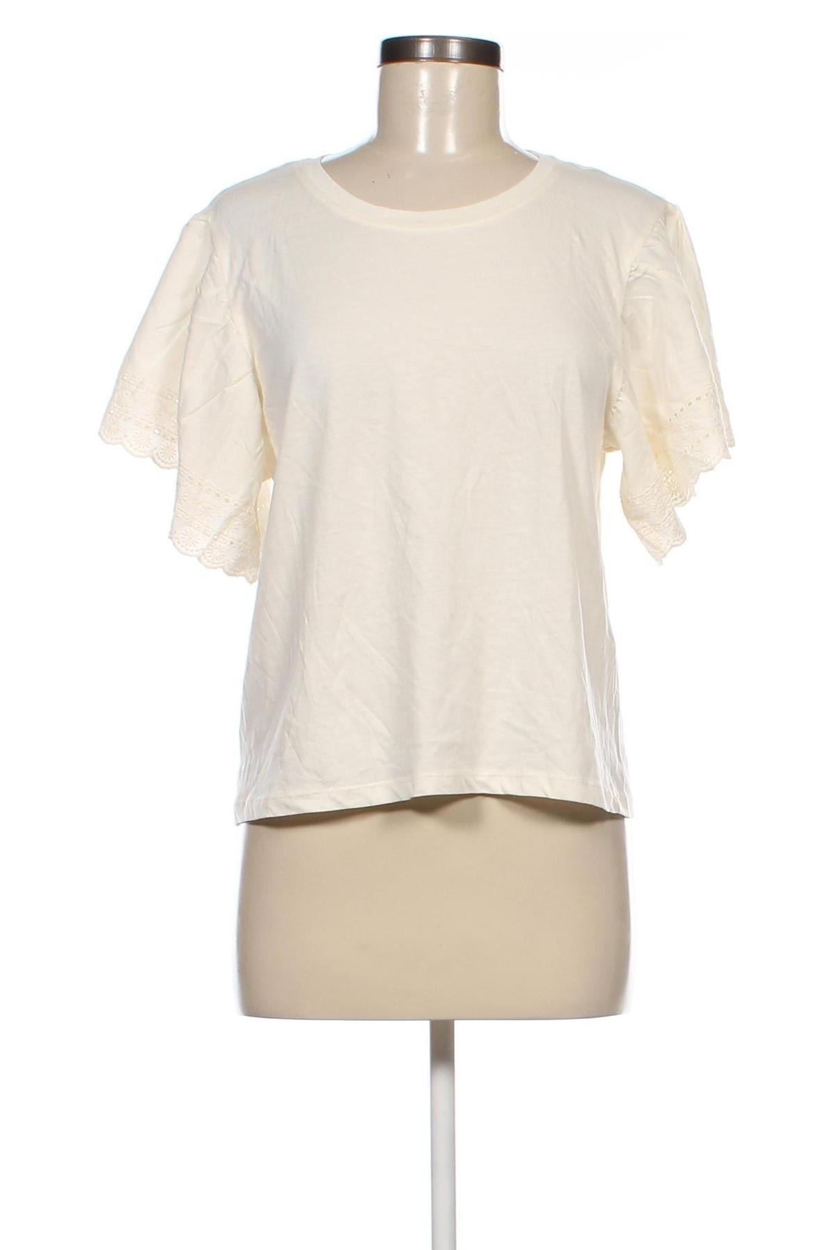 Дамска блуза Sinsay, Размер S, Цвят Екрю, Цена 10,73 лв.
