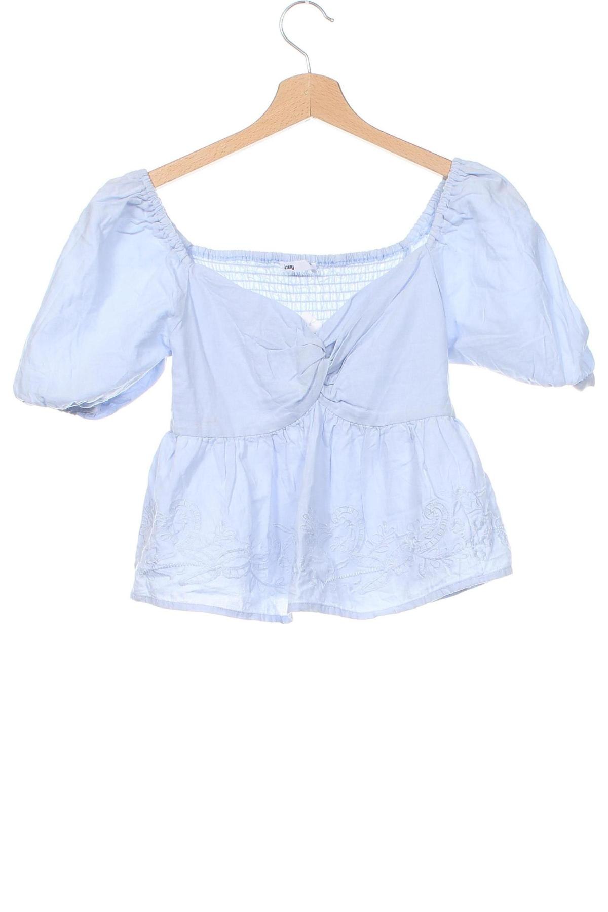 Damen Shirt Sinsay, Größe XS, Farbe Blau, Preis € 5,77