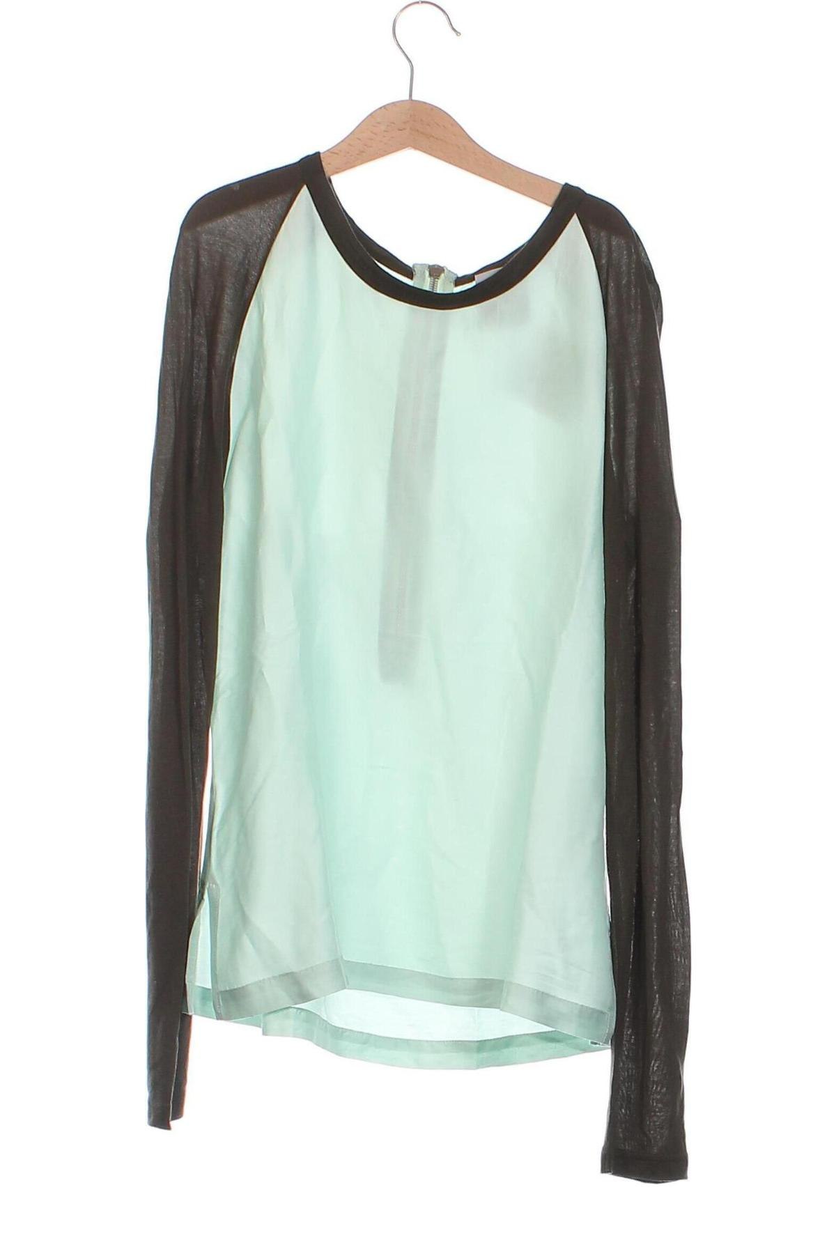 Γυναικεία μπλούζα Slvdr, Μέγεθος XS, Χρώμα Πράσινο, Τιμή 7,80 €