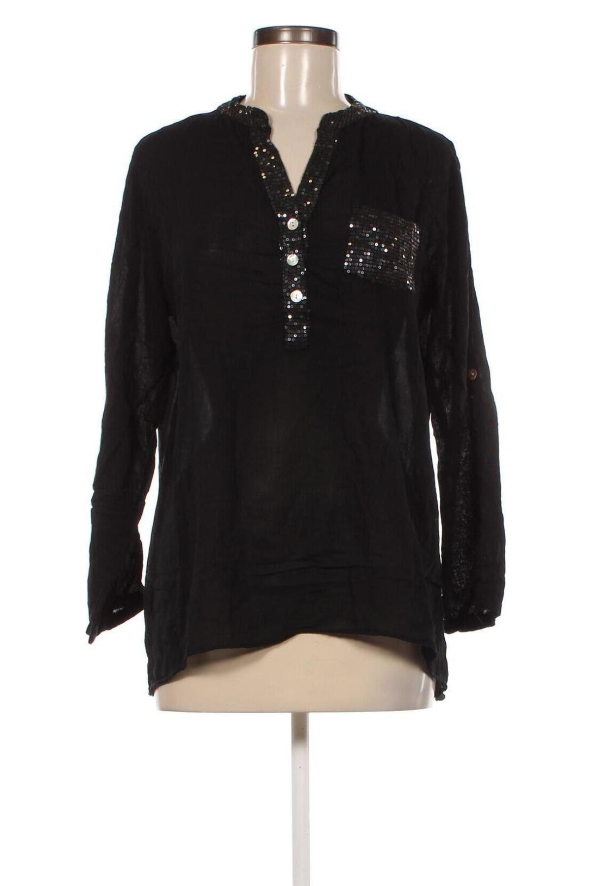 Дамска блуза Staccato, Размер L, Цвят Черен, Цена 15,30 лв.