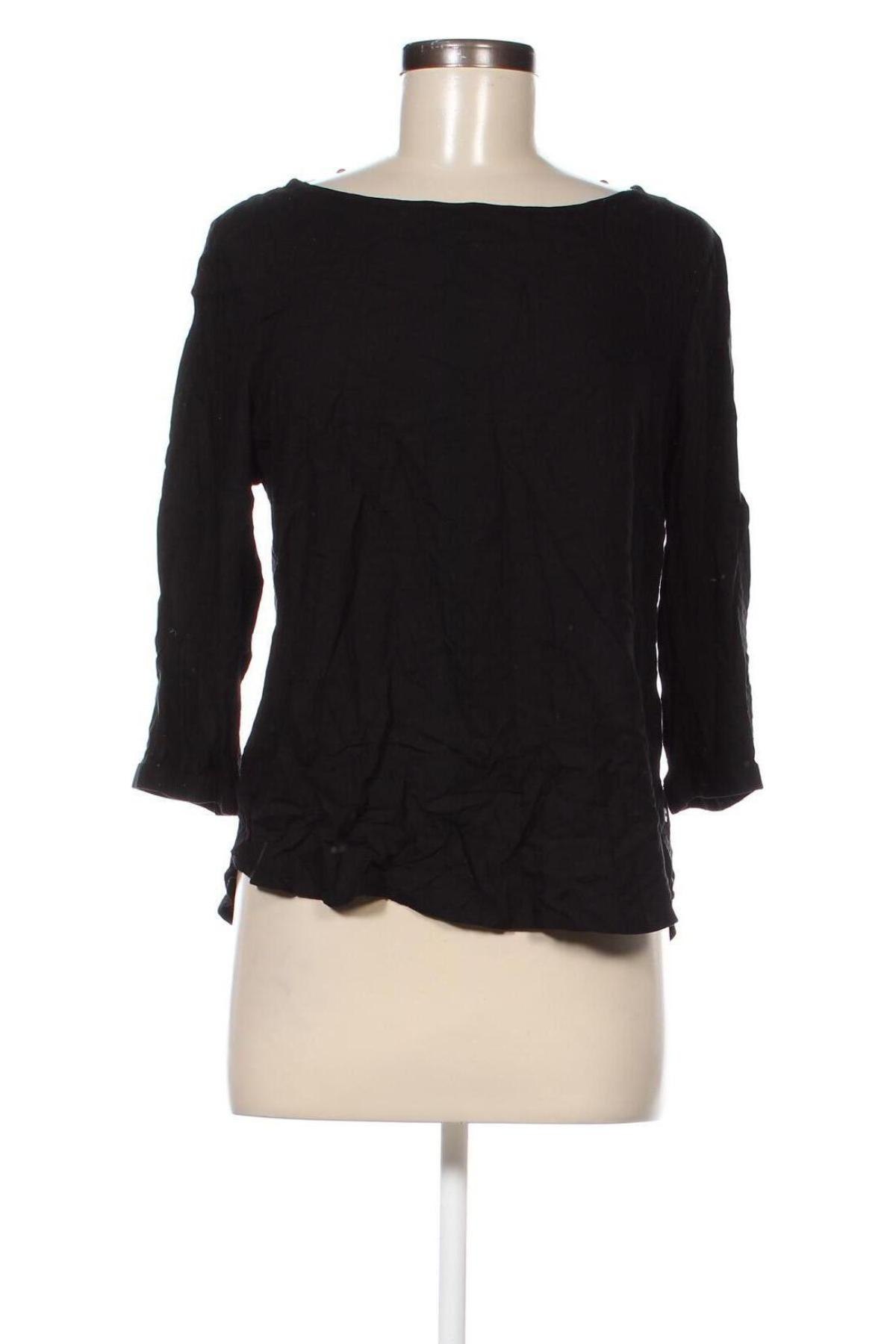 Γυναικεία μπλούζα Street One, Μέγεθος M, Χρώμα Μαύρο, Τιμή 10,52 €