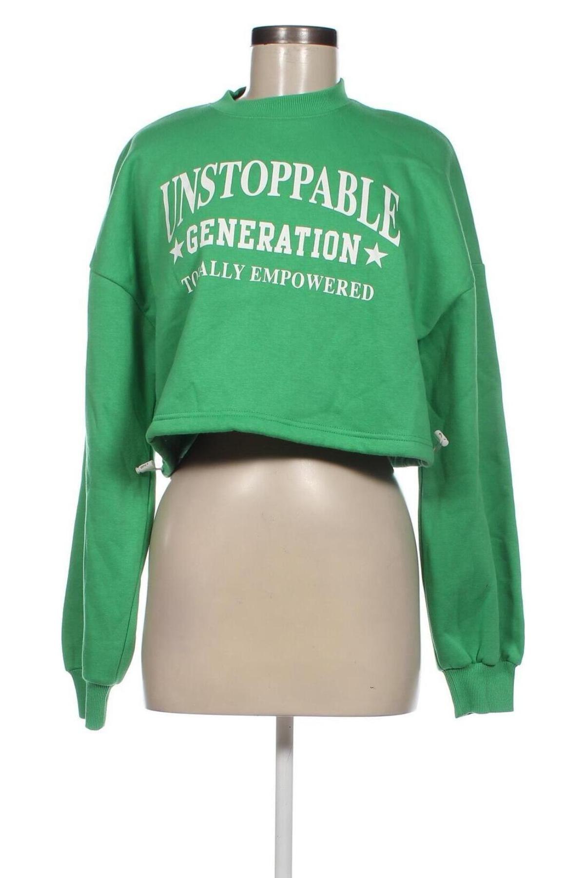 Γυναικεία μπλούζα Tally Weijl, Μέγεθος S, Χρώμα Πράσινο, Τιμή 7,19 €