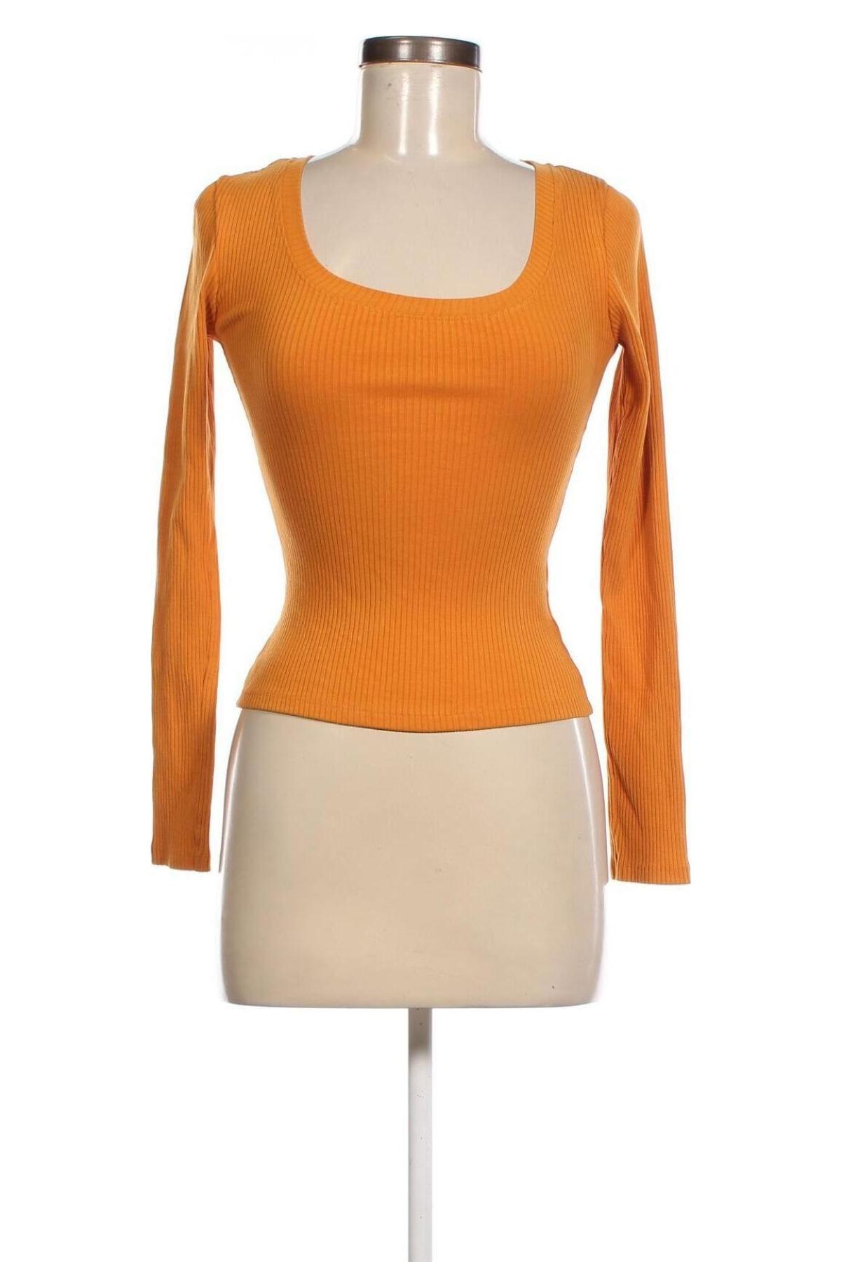 Γυναικεία μπλούζα Tally Weijl, Μέγεθος XS, Χρώμα Πορτοκαλί, Τιμή 6,39 €