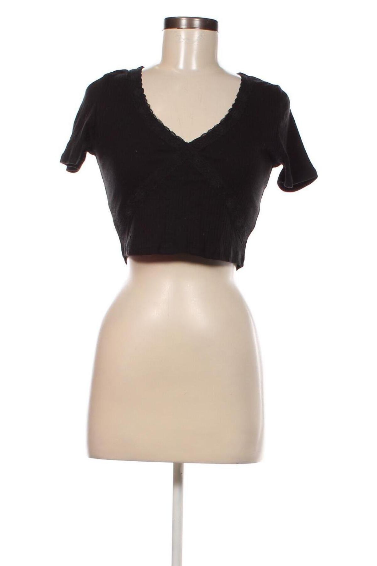 Γυναικεία μπλούζα Tally Weijl, Μέγεθος M, Χρώμα Μαύρο, Τιμή 6,39 €